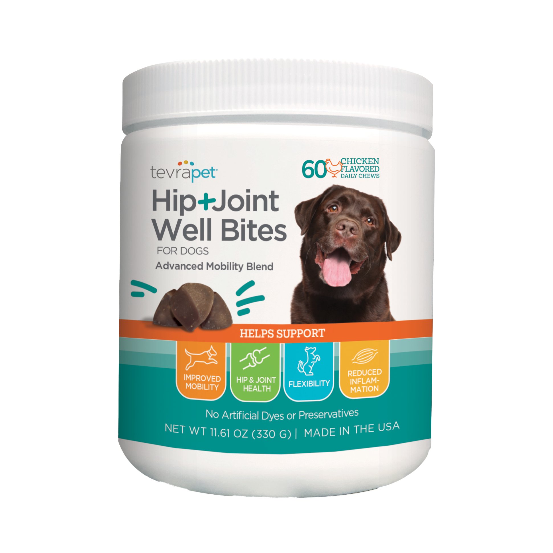 Tevra Pet Hip & Joint Well Bites for Dogs - Shop Healthcare at H-E-B