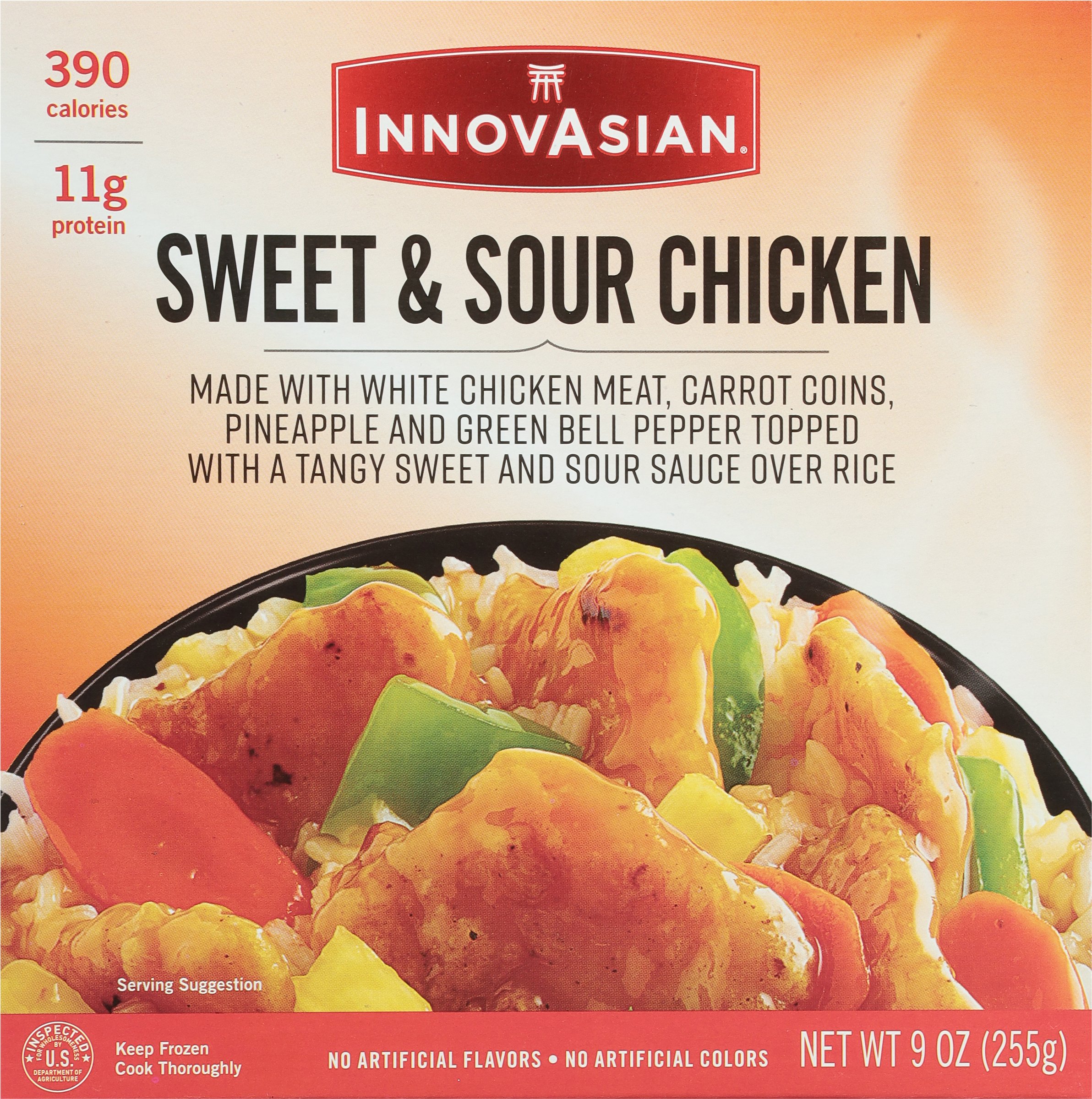 InnovAsian Sweet & Sour Chicken Frozen Meal - Shop Entrees & Sides At H-E-B