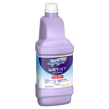 Swiffer WetJet Antibacterial Fresh Citrus Floor Cleaner, 42.2 oz