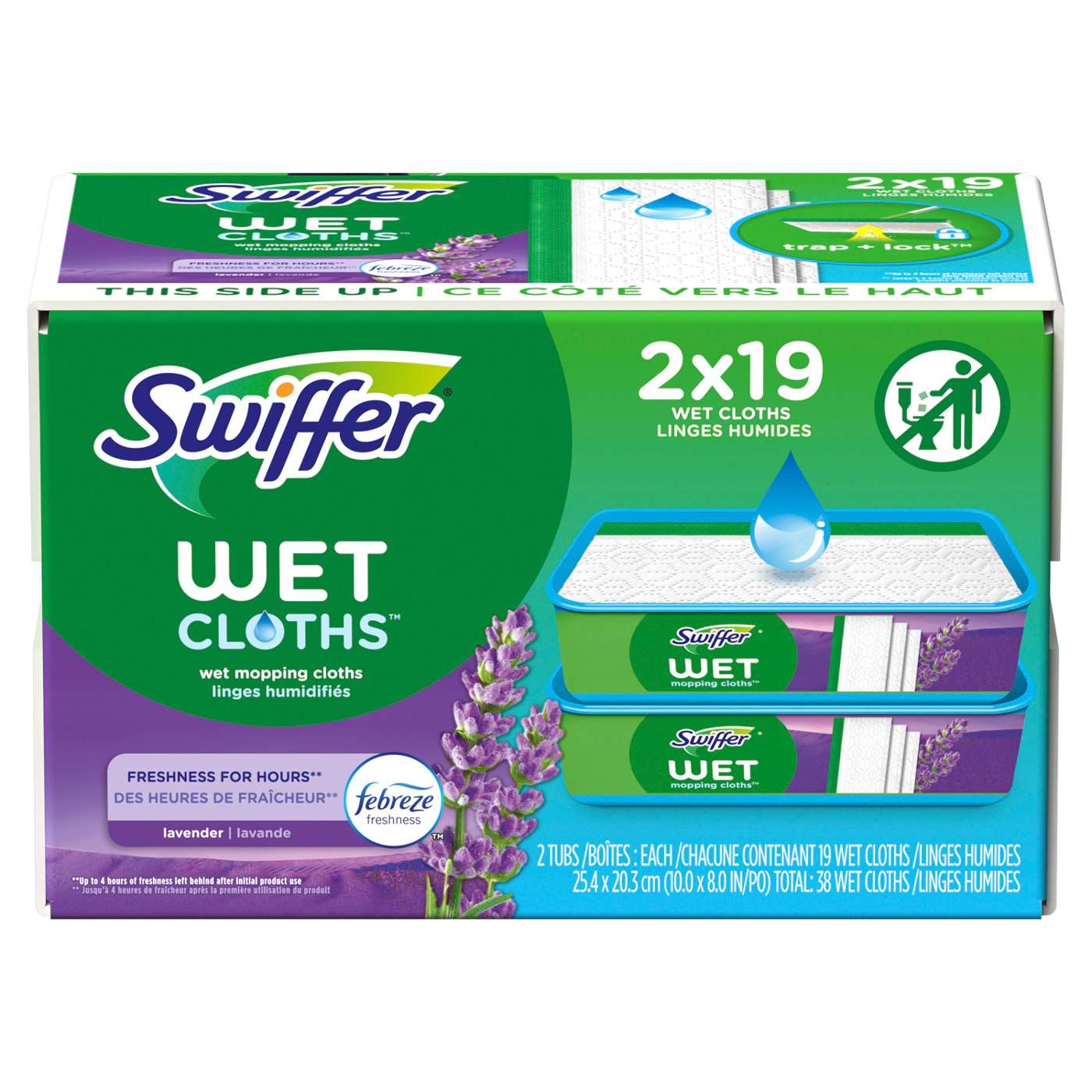 Swiffer Lavender Febreze Wet Mopping Cloth Refills; image 5 of 8