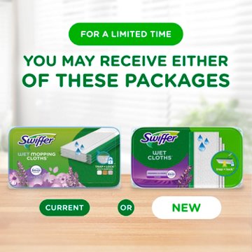 Swiffer Lavender Febreze Wet Mopping Cloth Refills, 38 ct