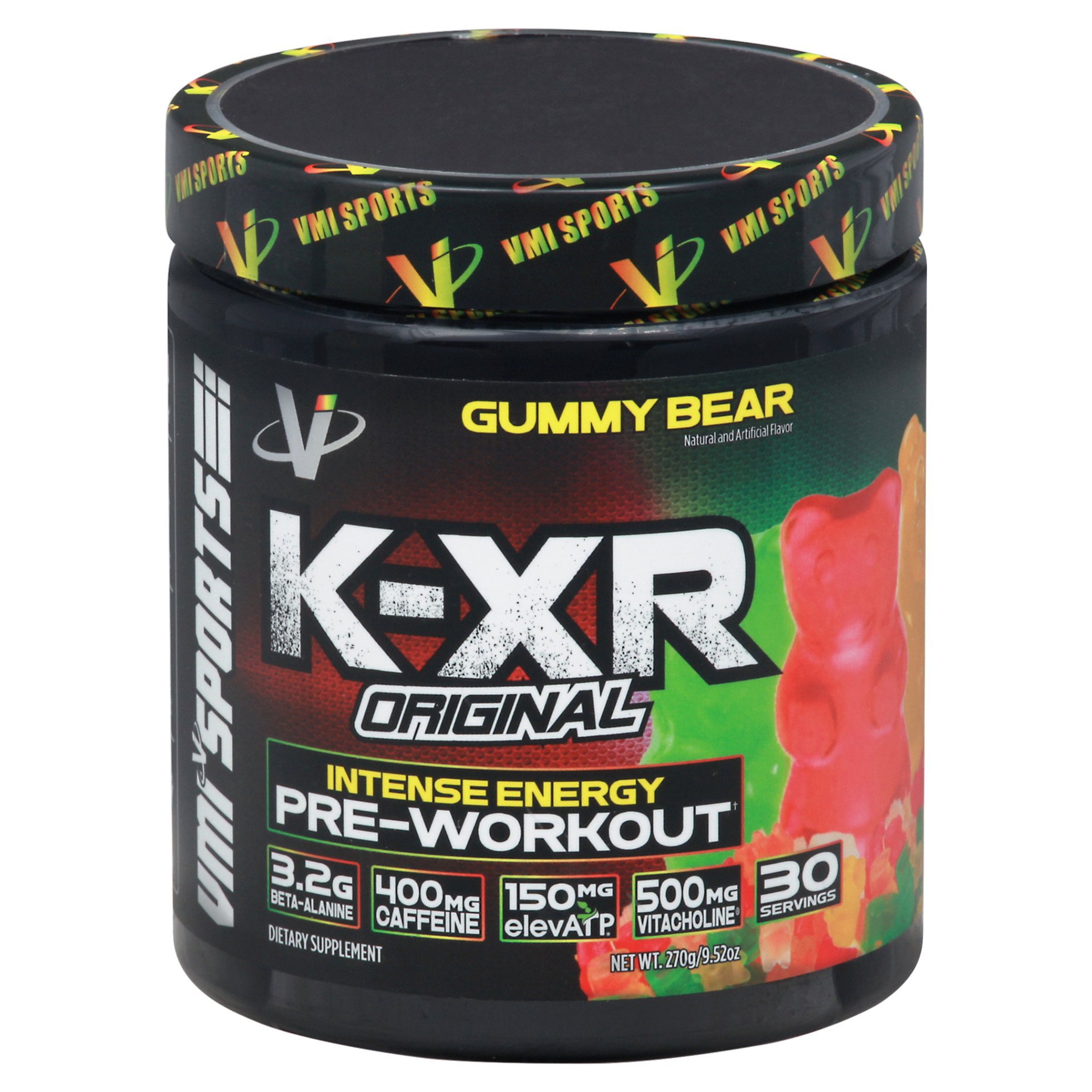 VMI Sports KXR Original Intense Energy PreWorkout Gummy Bear Shop