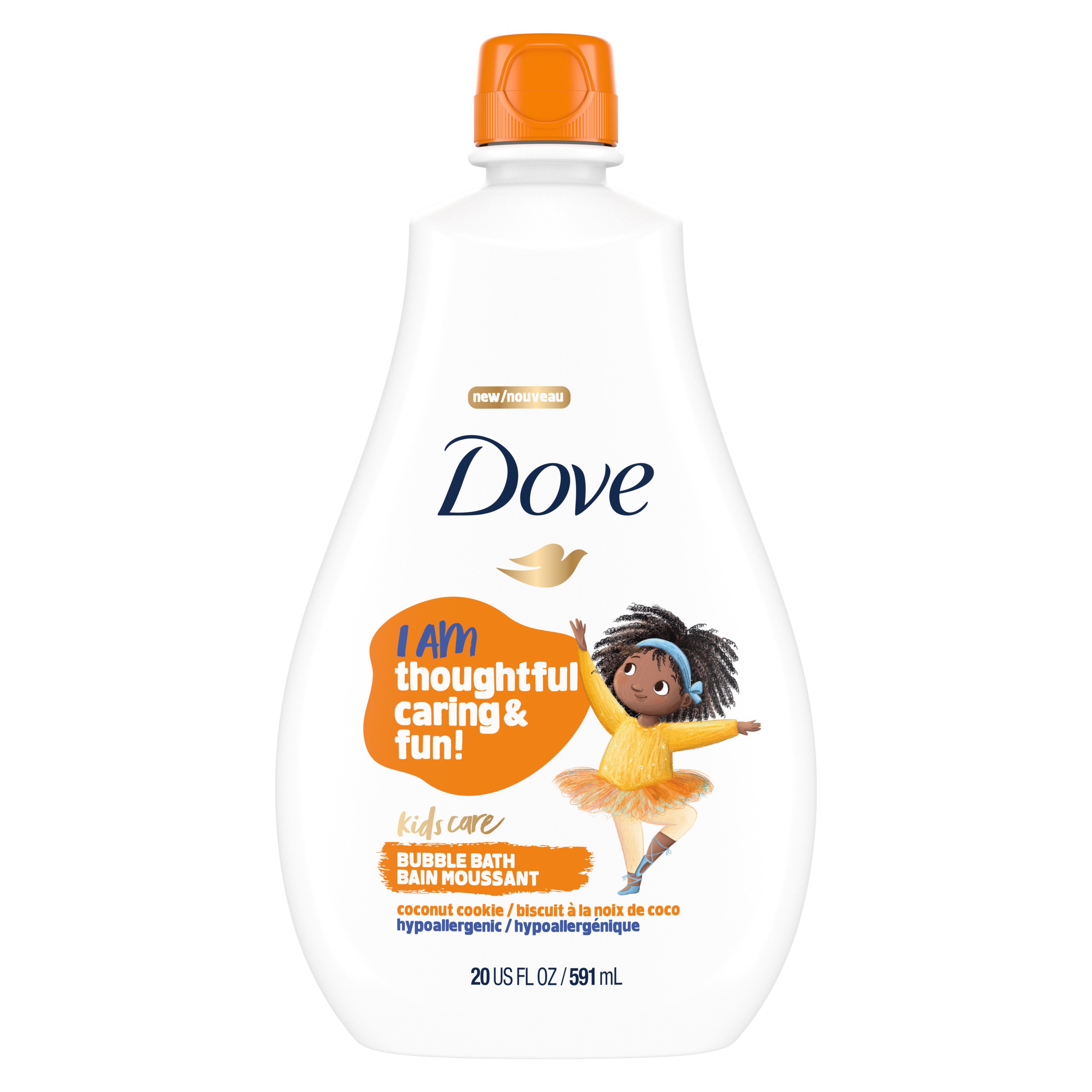 Dove Kids Care Bubble Bath - Coconut Cookie