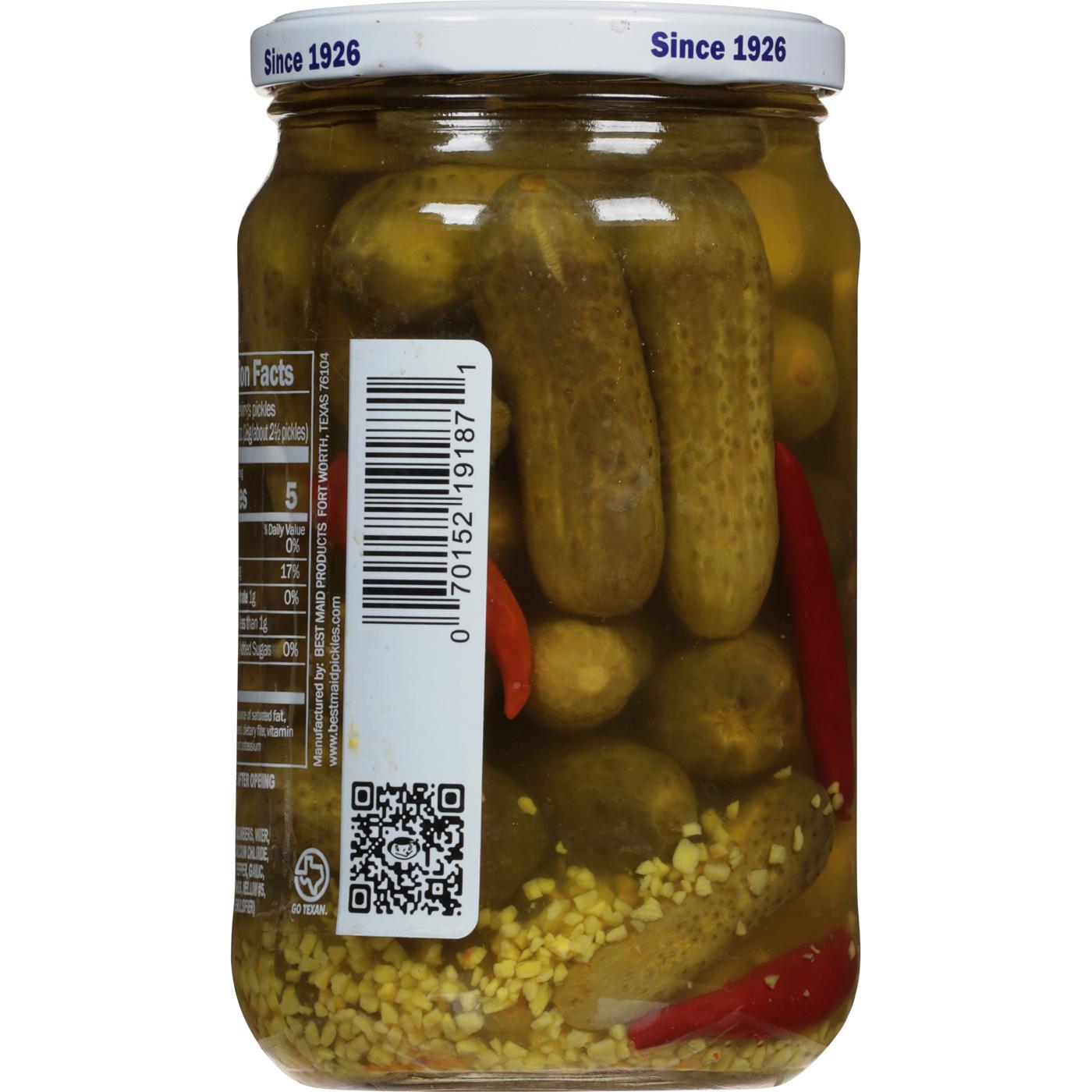 Best Maid Baby Koshers Spicy Pickles Fresh Pack; image 2 of 4