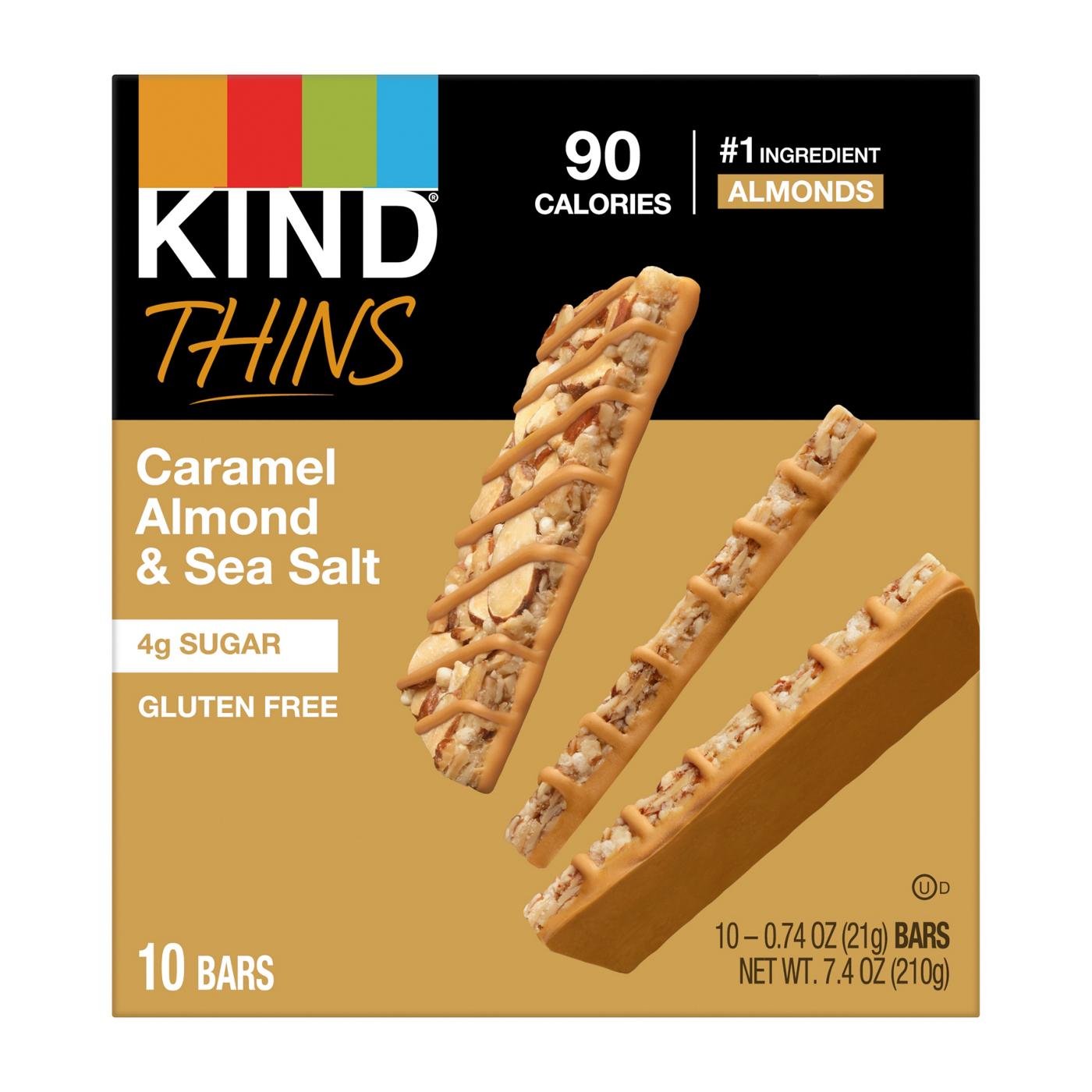 Kind Thins Snack Bars - Caramel Almond & Sea Salt; image 3 of 3