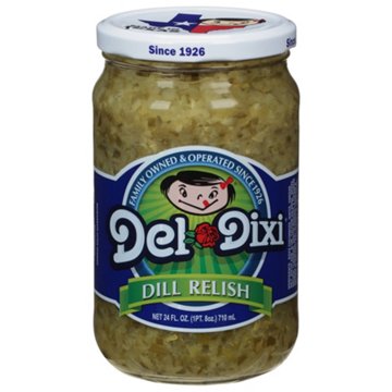 Del Dixi Dill Pickle Relish, 24 oz