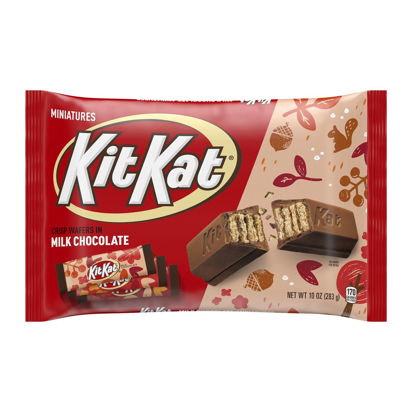 Kit Kat Milk Chocolate Wafer Miniatures Fall Harvest Candy; image 1 of 5