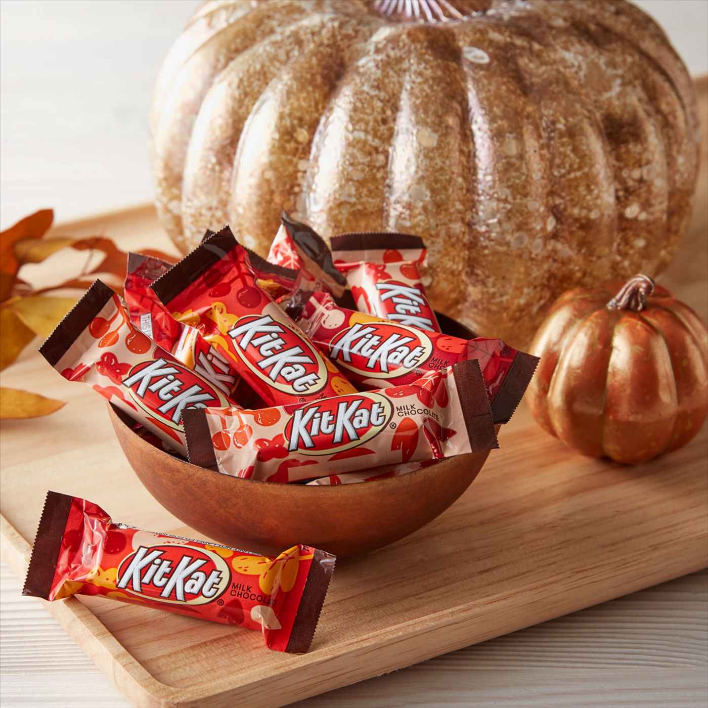 Kit Kat Milk Chocolate Wafer Miniatures Fall Harvest Candy; image 4 of 5