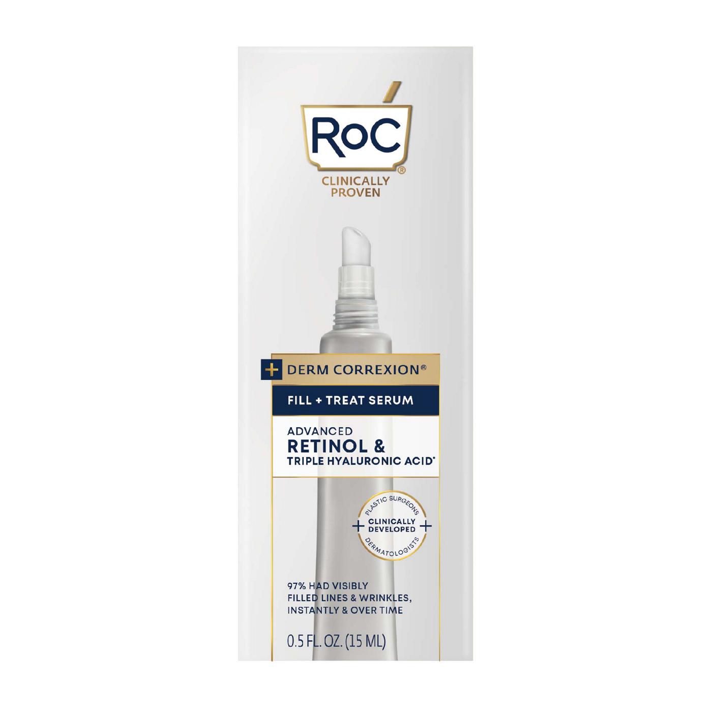 RoC Derm Correxion Advanced Retinol + Triple Hyaluronic Acid Serum; image 1 of 5