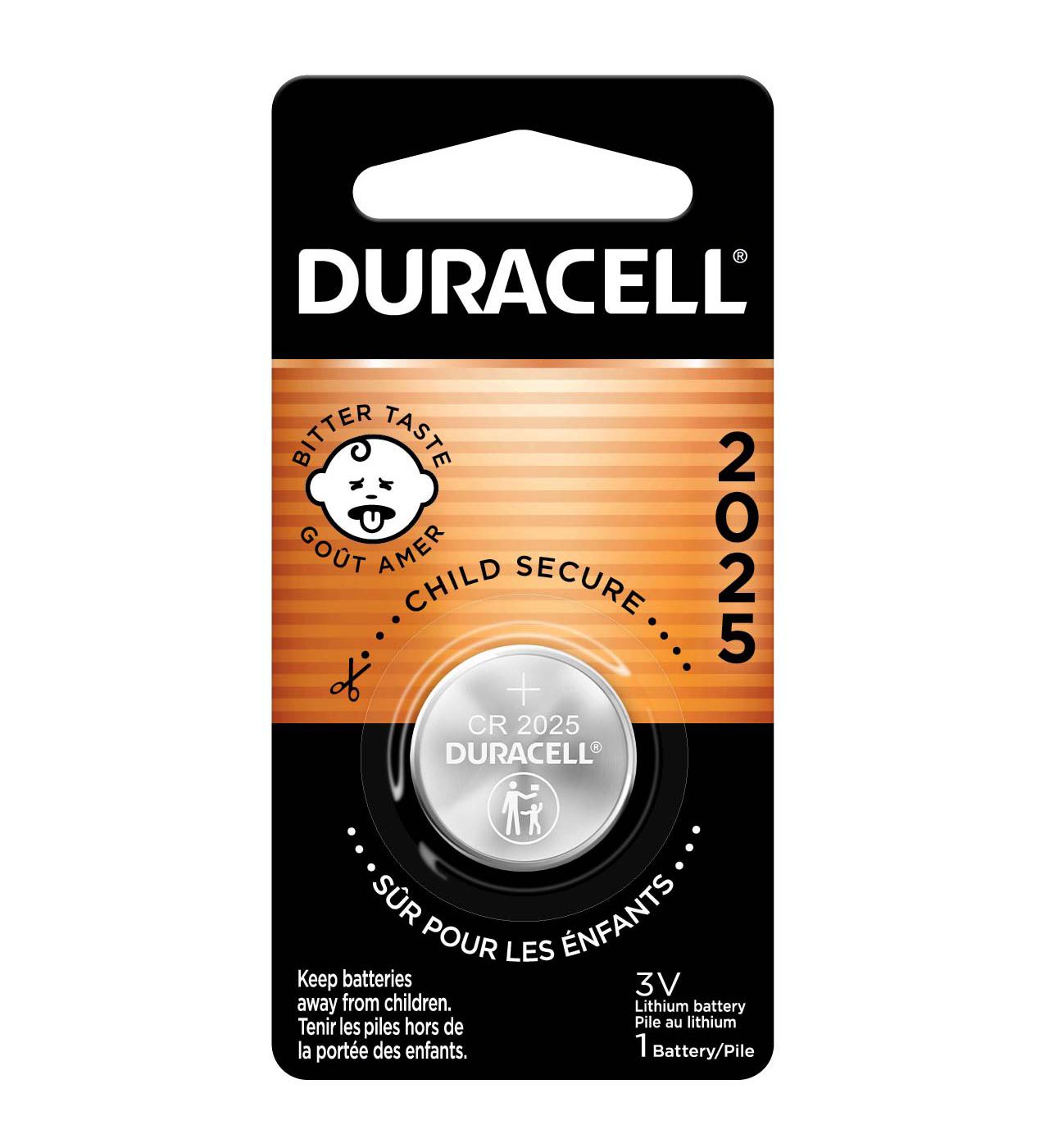 Duracell 2025 3V Lithium Coin Battery; image 1 of 5