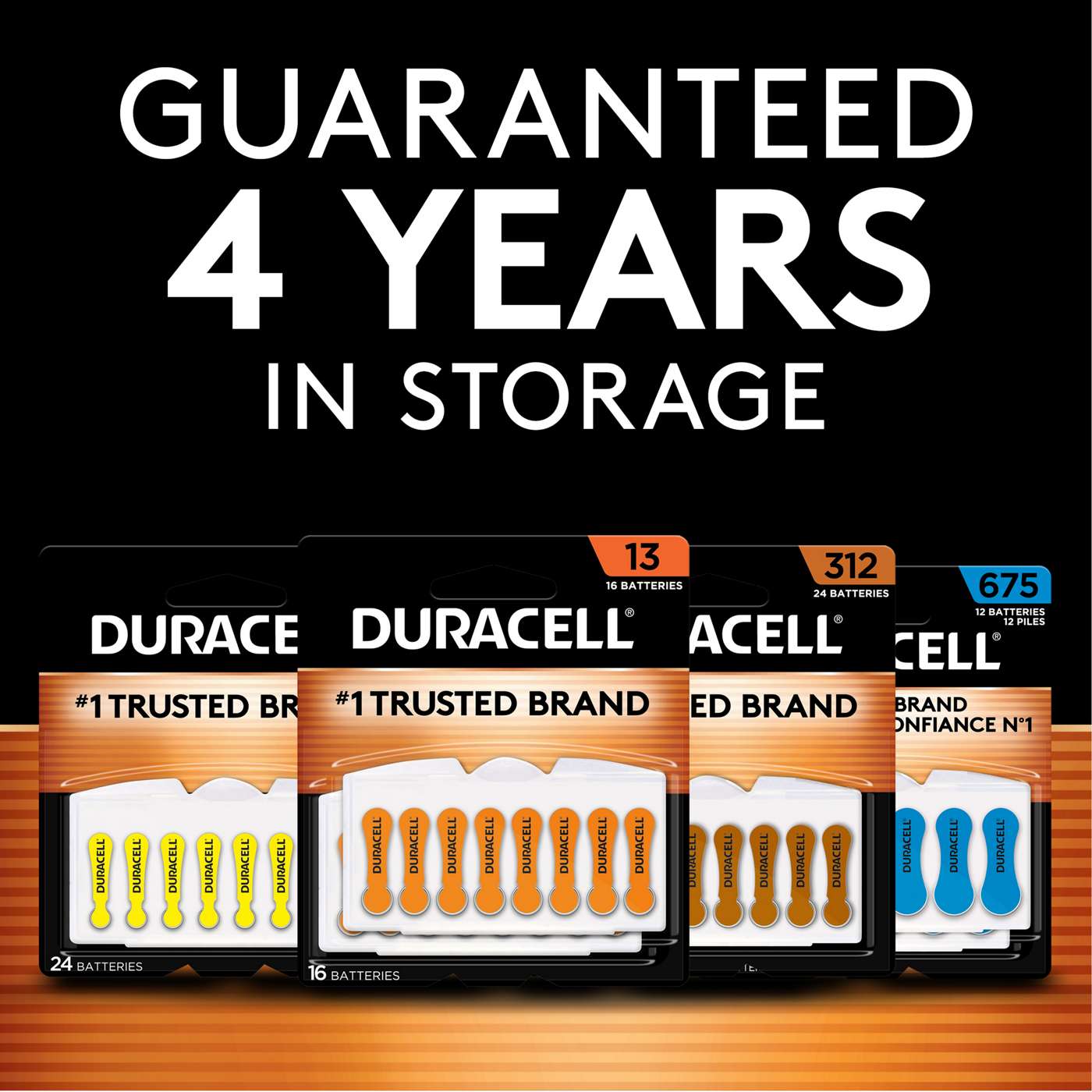 Duracell Size 13 Hearing Aid Batteries; image 2 of 6