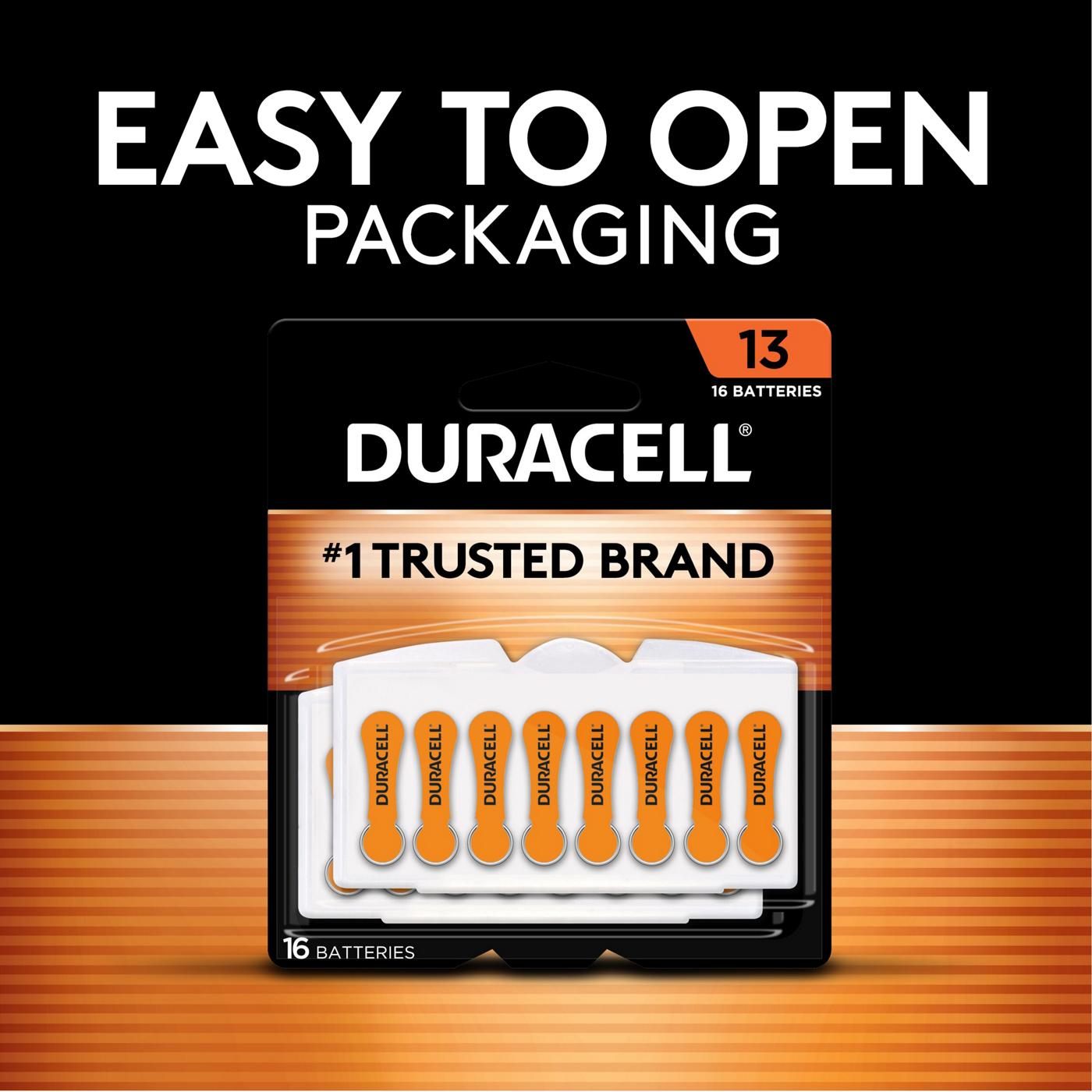 Duracell Size 13 Hearing Aid Batteries; image 4 of 6