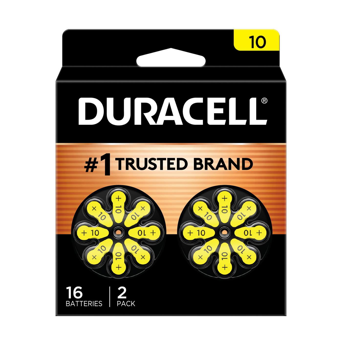 Duracell Size 10 Hearing Aid Batteries; image 1 of 2