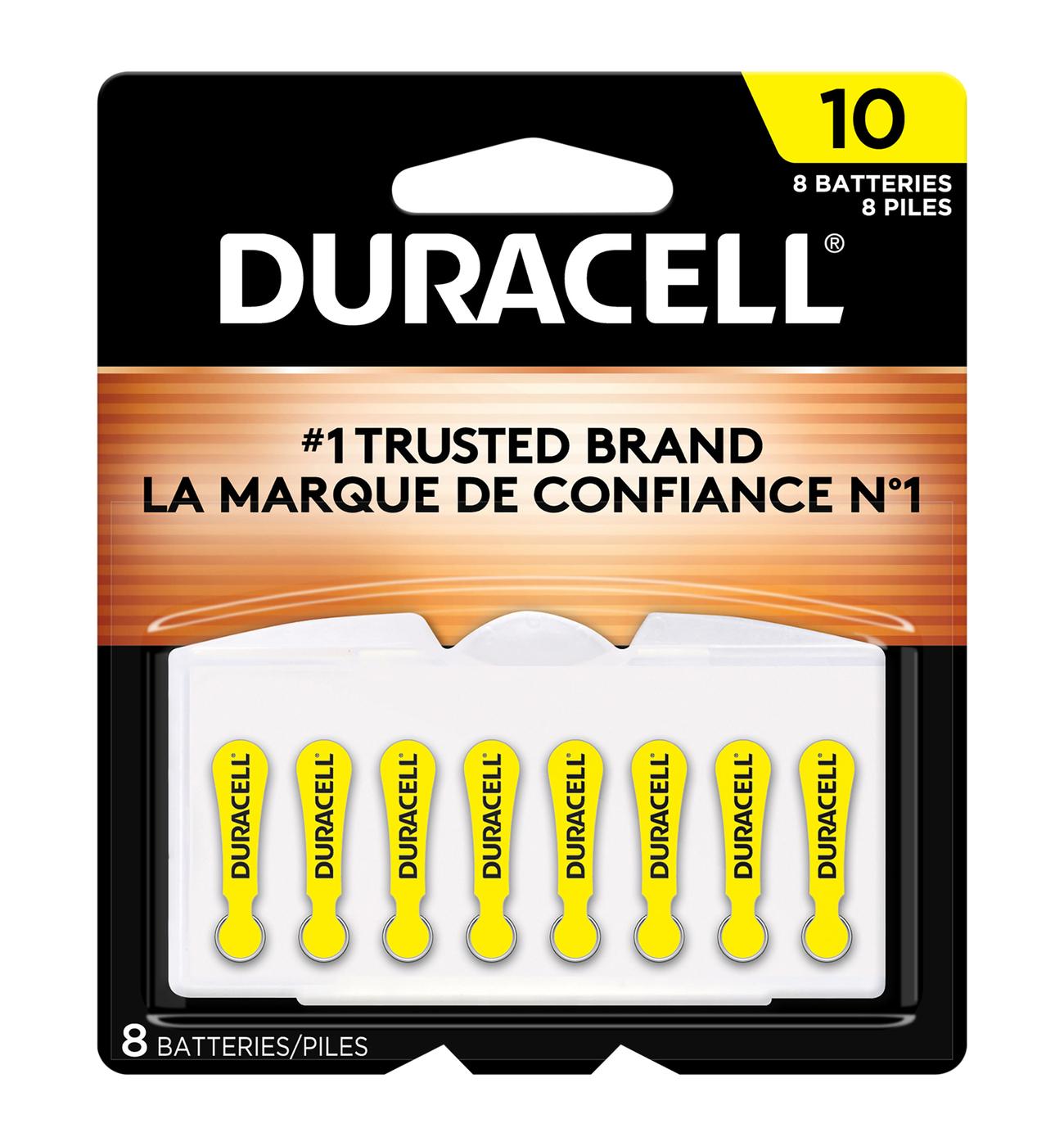 Duracell Size 10 Hearing Aid Batteries; image 1 of 6