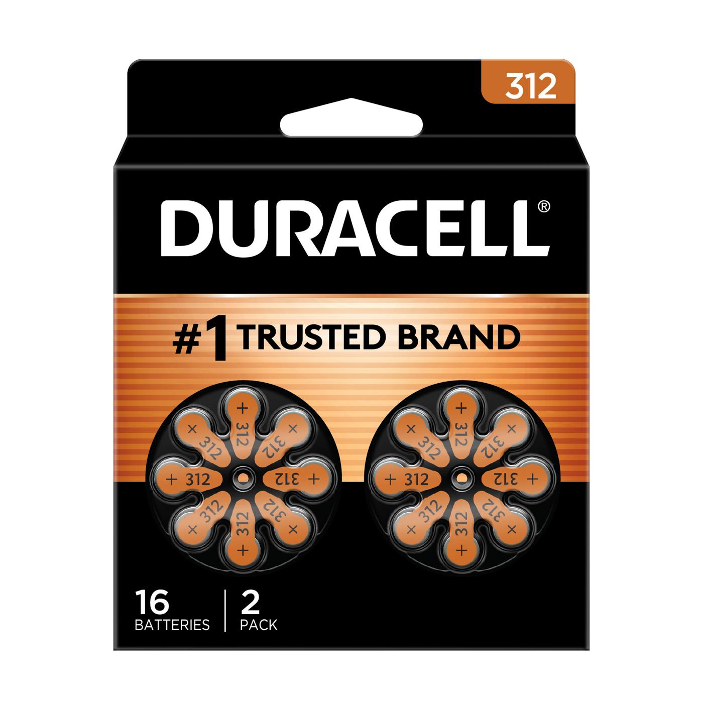 Duracell Size 312 Hearing Aid Batteries; image 1 of 5