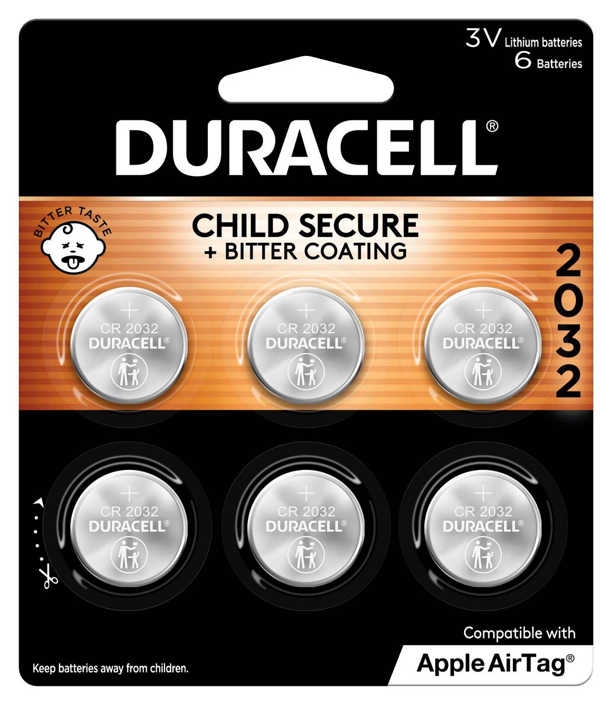 Duracell 2032 3V Lithium Coin Battery; image 1 of 5
