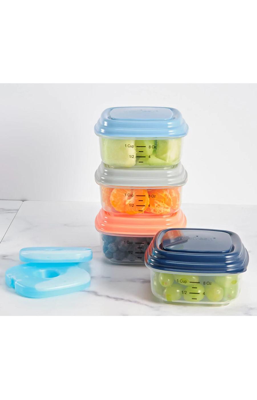 Fit + Fresh 4 Snack N' Stack Containers; image 2 of 2