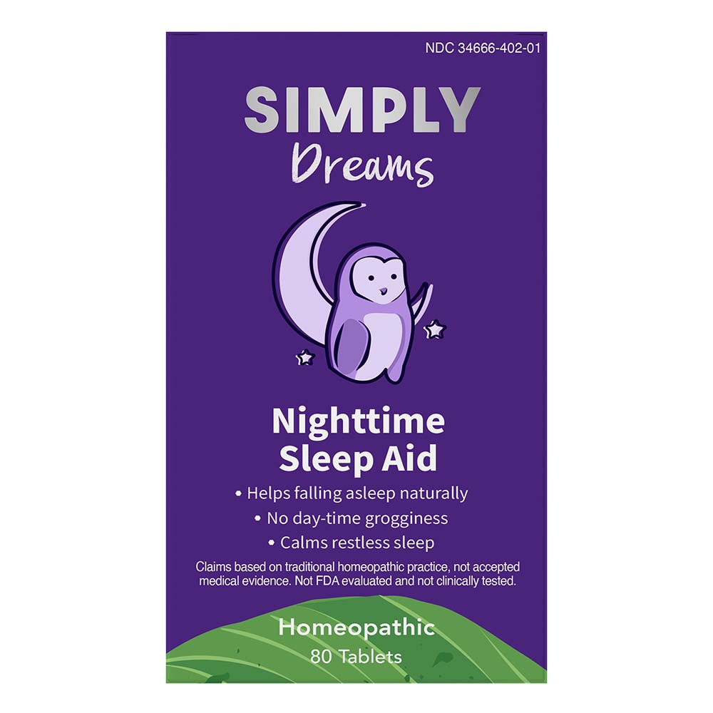 Nartex Simply Dreams Nighttime Sleep Aid Tablets, 80 ct | Joe V's