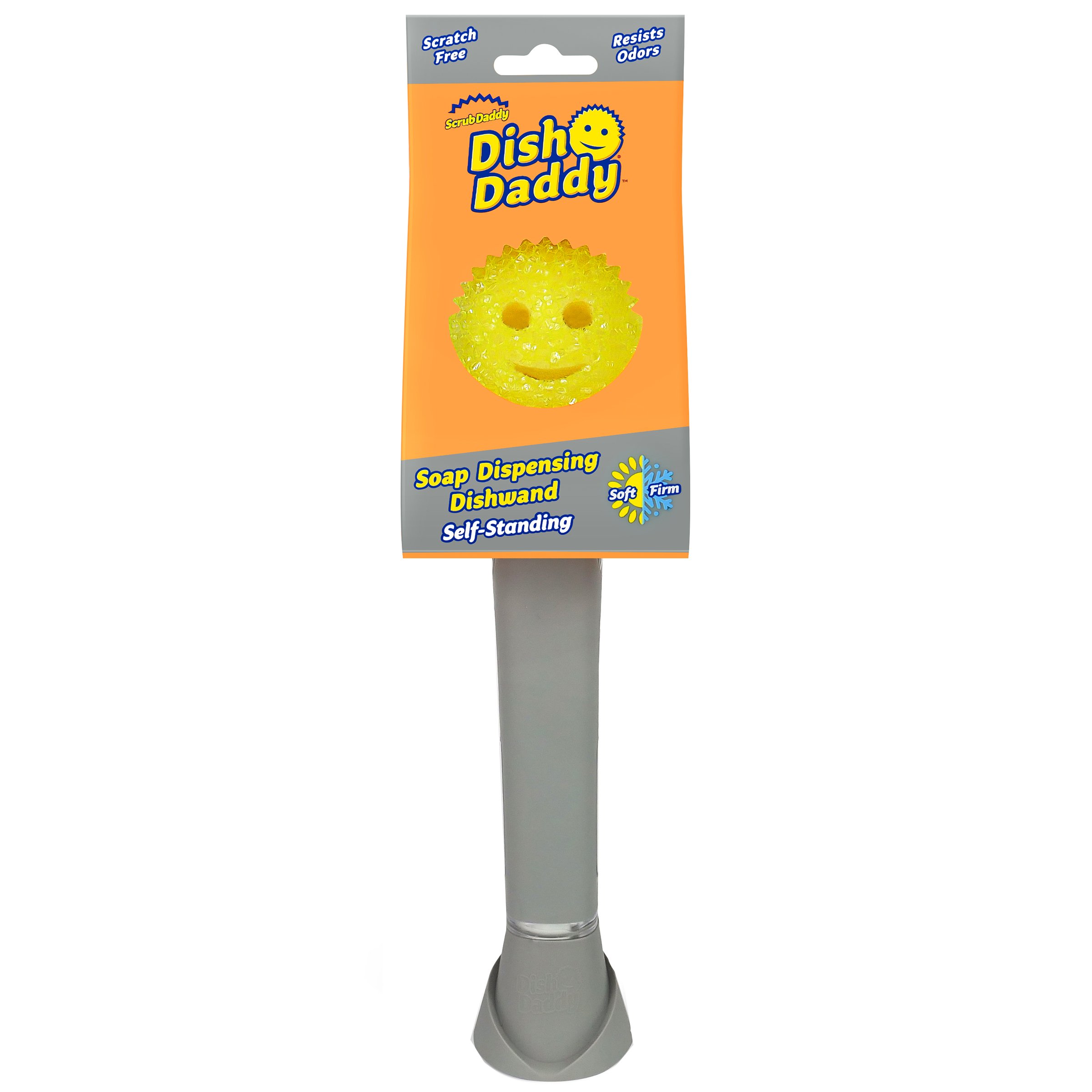 Scrub Daddy SelfStanding Soap Dispensing Dishwand Shop Sponges & scrubbers at HEB