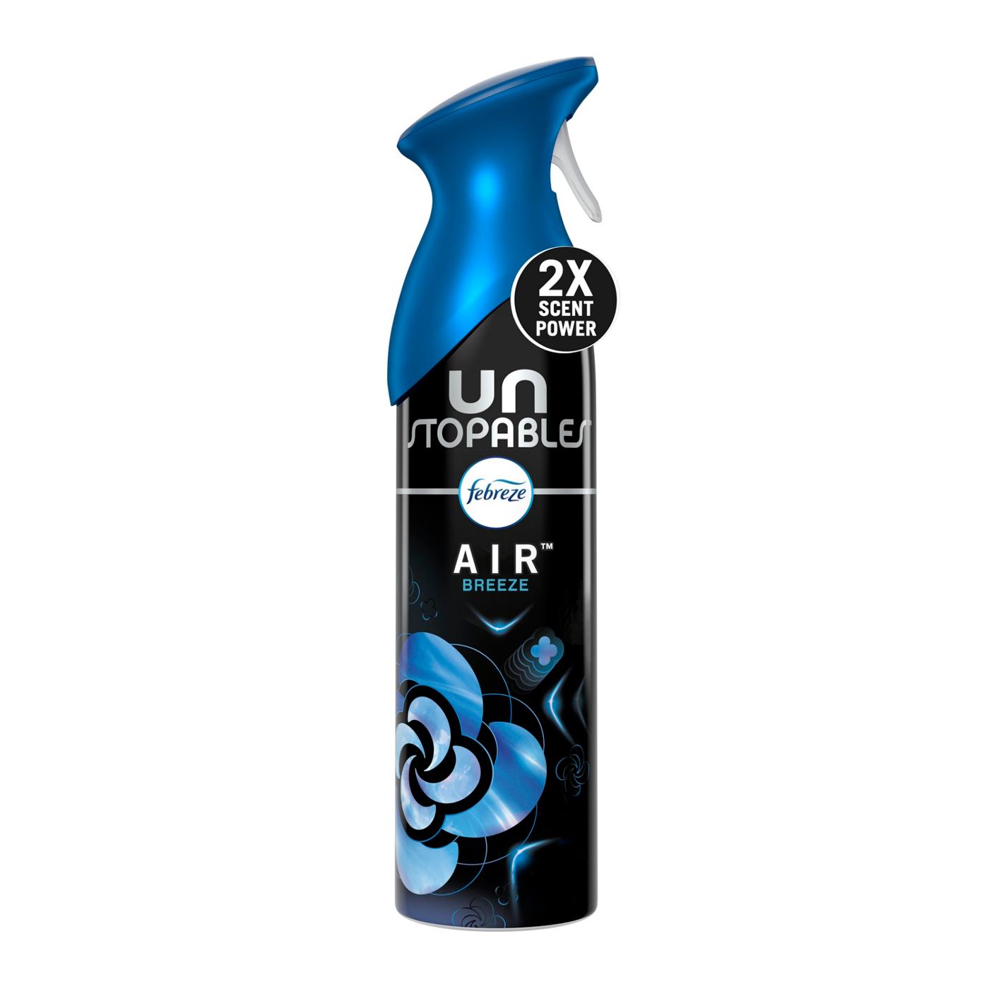 Febreze Unstopables Air Breeze Odor-Eliminating Spray; image 1 of 2