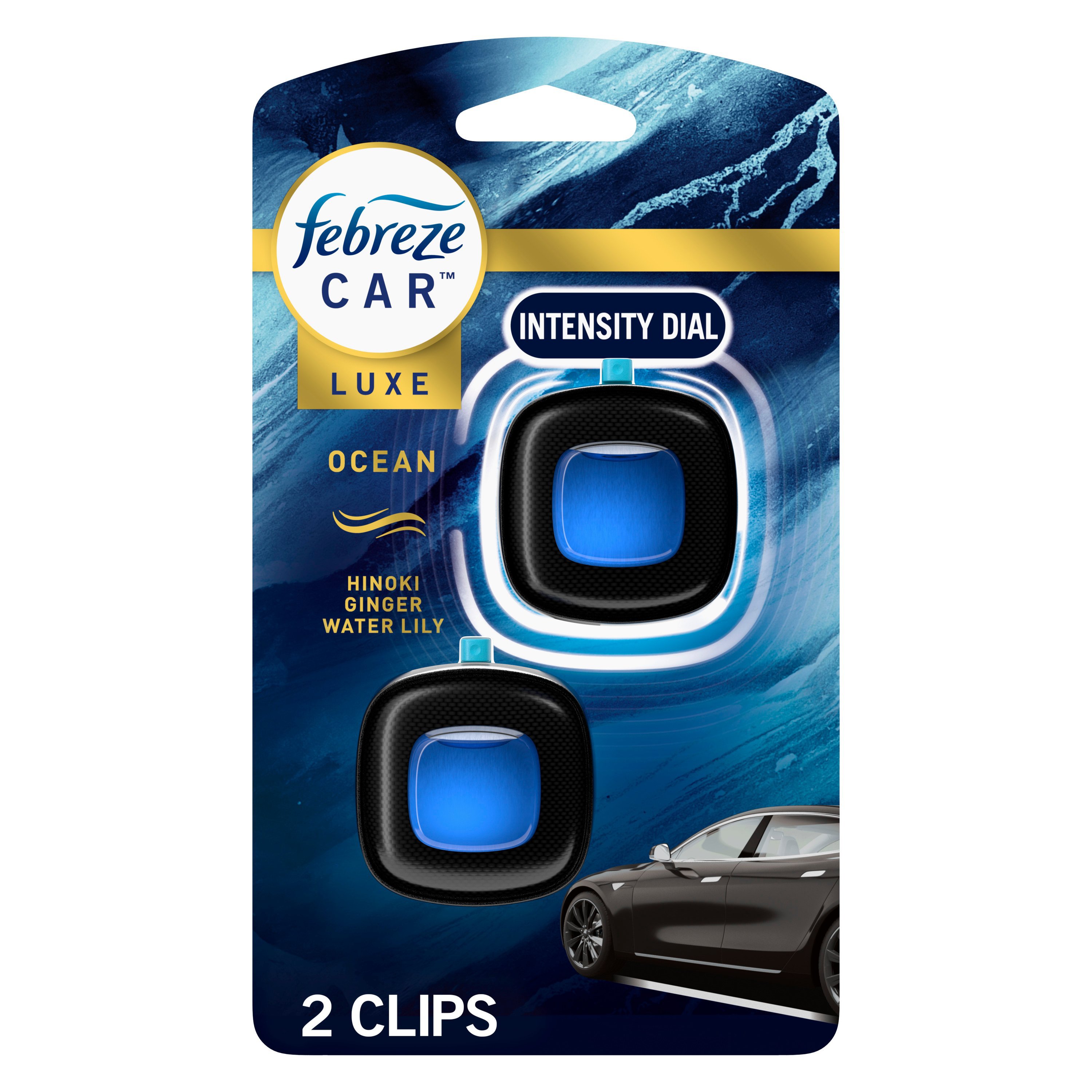 Febreze Car Ocean Air Freshener Vent Clips Shop Air Fresheners