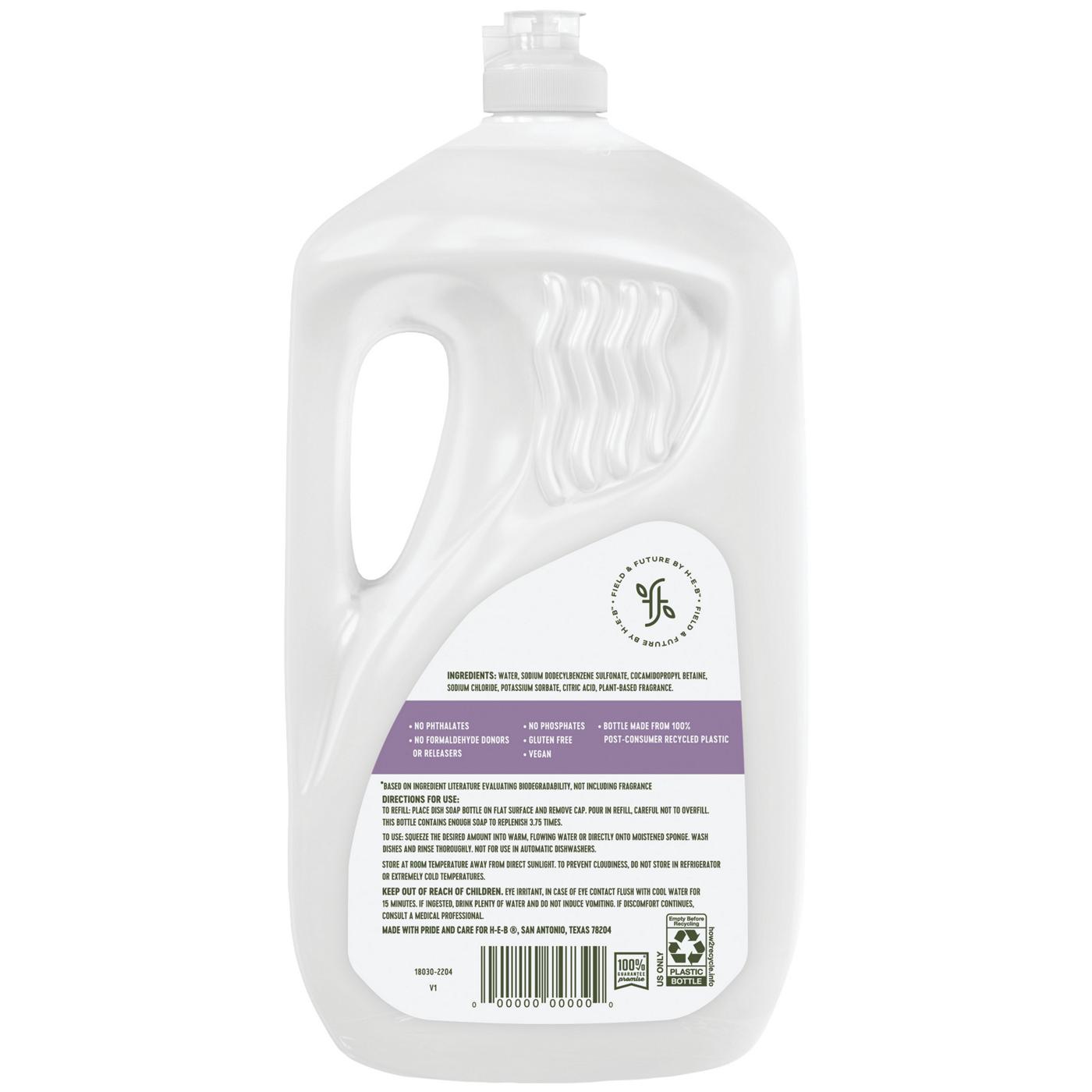 Field & Future by H-E-B Dishwashing Liquid Refill - Lavender Vetiver; image 2 of 2