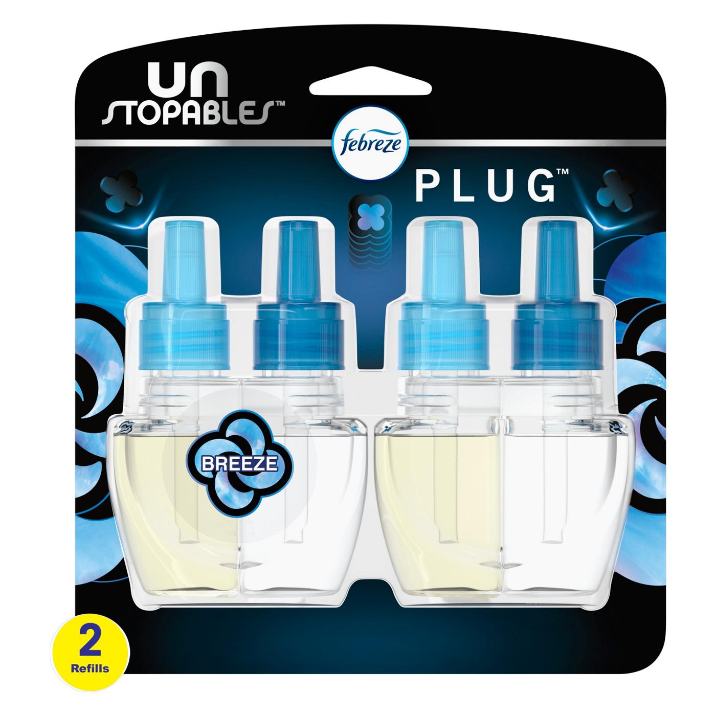 Febreze Unstopables Plug Breeze Scented Oil Refills; image 2 of 11