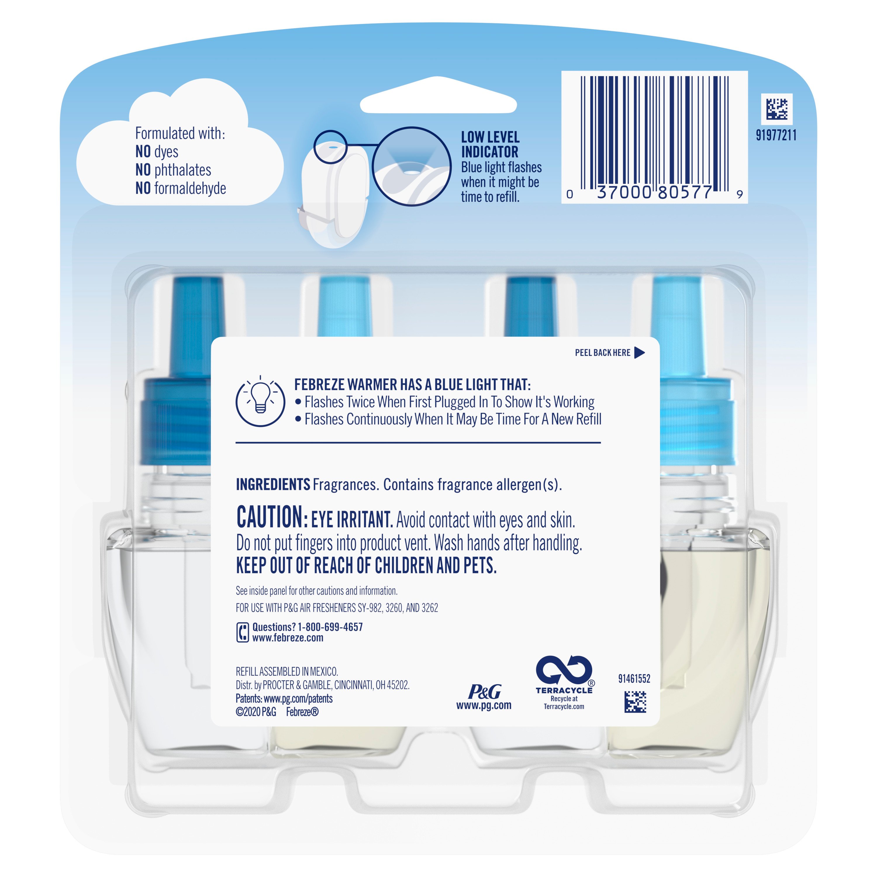 Febreze Unstopables Plug Breeze Scented Oil Refills - Thumbnail 5