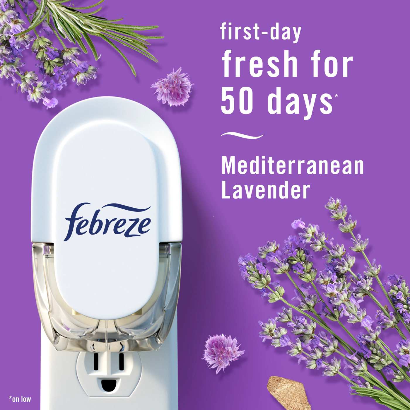 Febreze Plug Mediterranean Lavender Scented Oil Refills; image 2 of 7