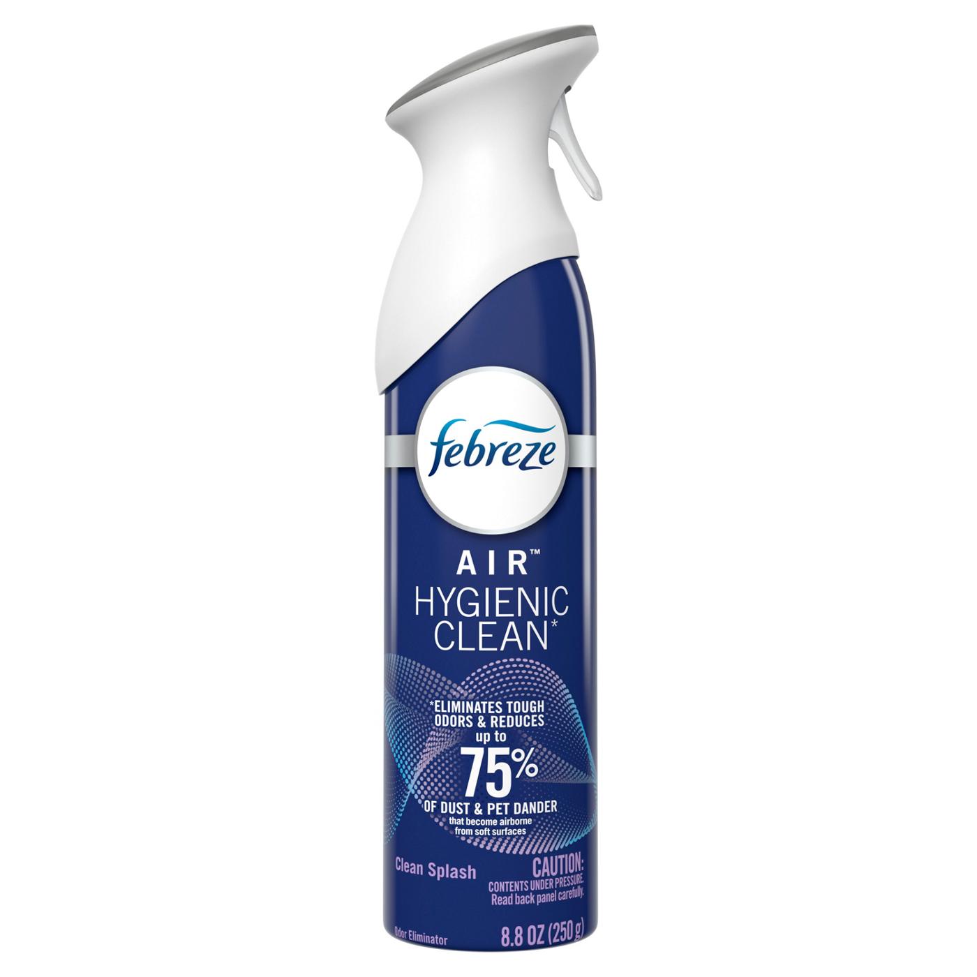 Febreze Air Hygienic Clean Odor-Eliminating Spray; image 6 of 8