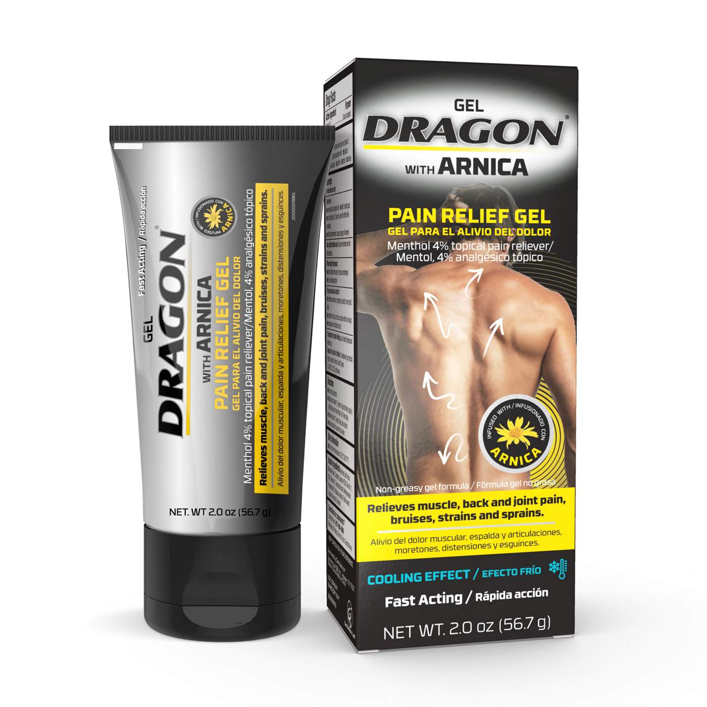 Dragon Arnica Pain Relief Gel Shop Muscle & joint pain at HEB