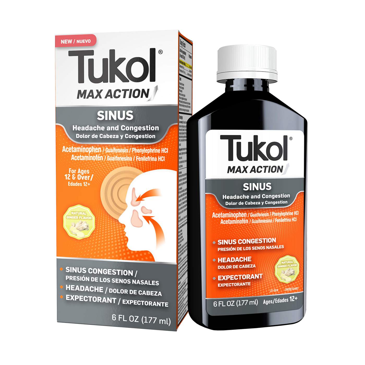 Tukol Max Action Sinus Liquid; image 6 of 6