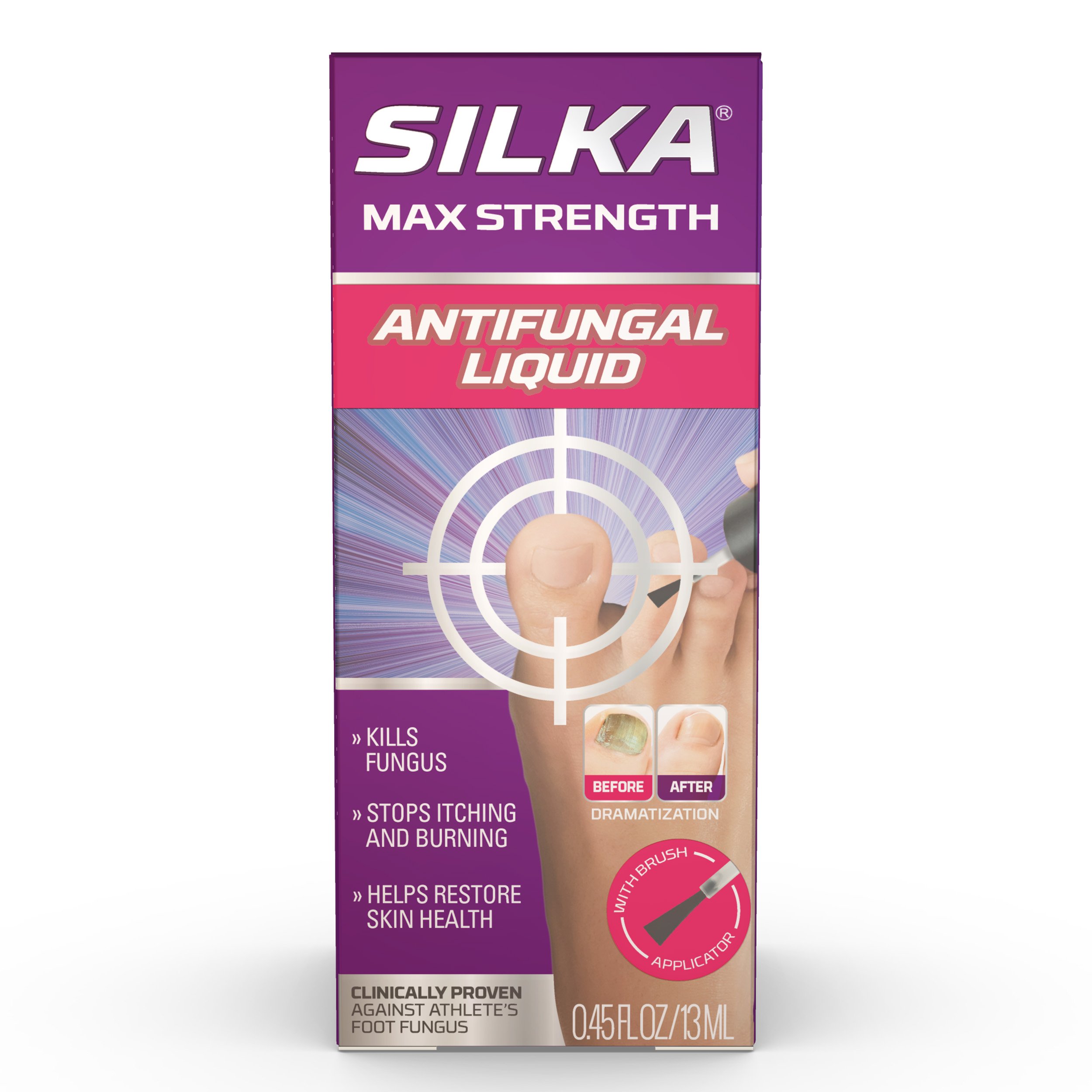 Silka Max Strength Antifungal Liquid - Shop Foot care at H-E-B