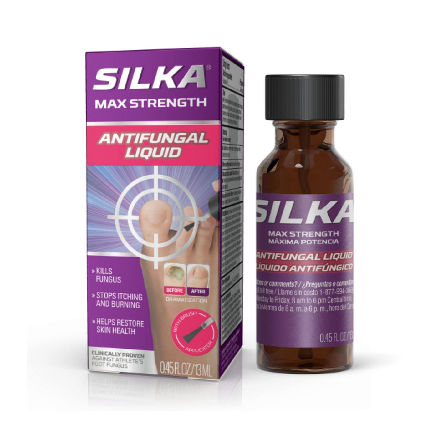 Silka Max Strength Antifungal Liquid; image 2 of 4