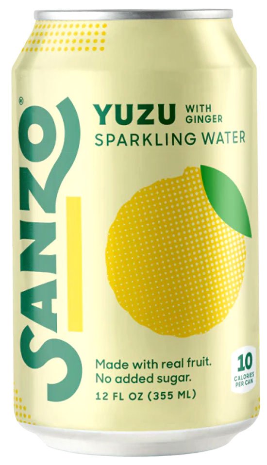 おつゆ✨ Sanzo Yuzu Ginger Sparkling Water, 12 oz | Central Market