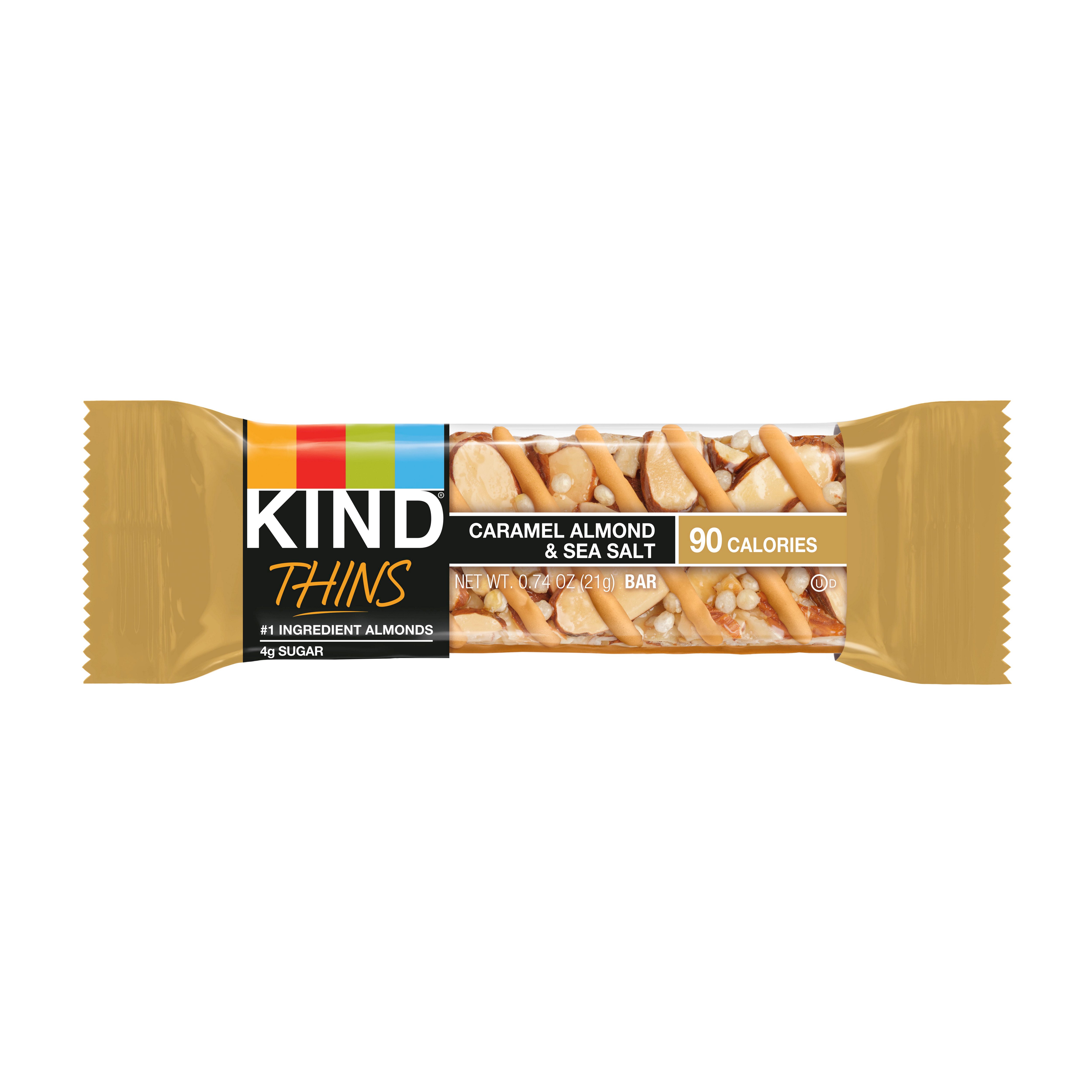 Kind Thins Caramel Almond & Sea Salt Bar Shop Granola & Snack Bars at