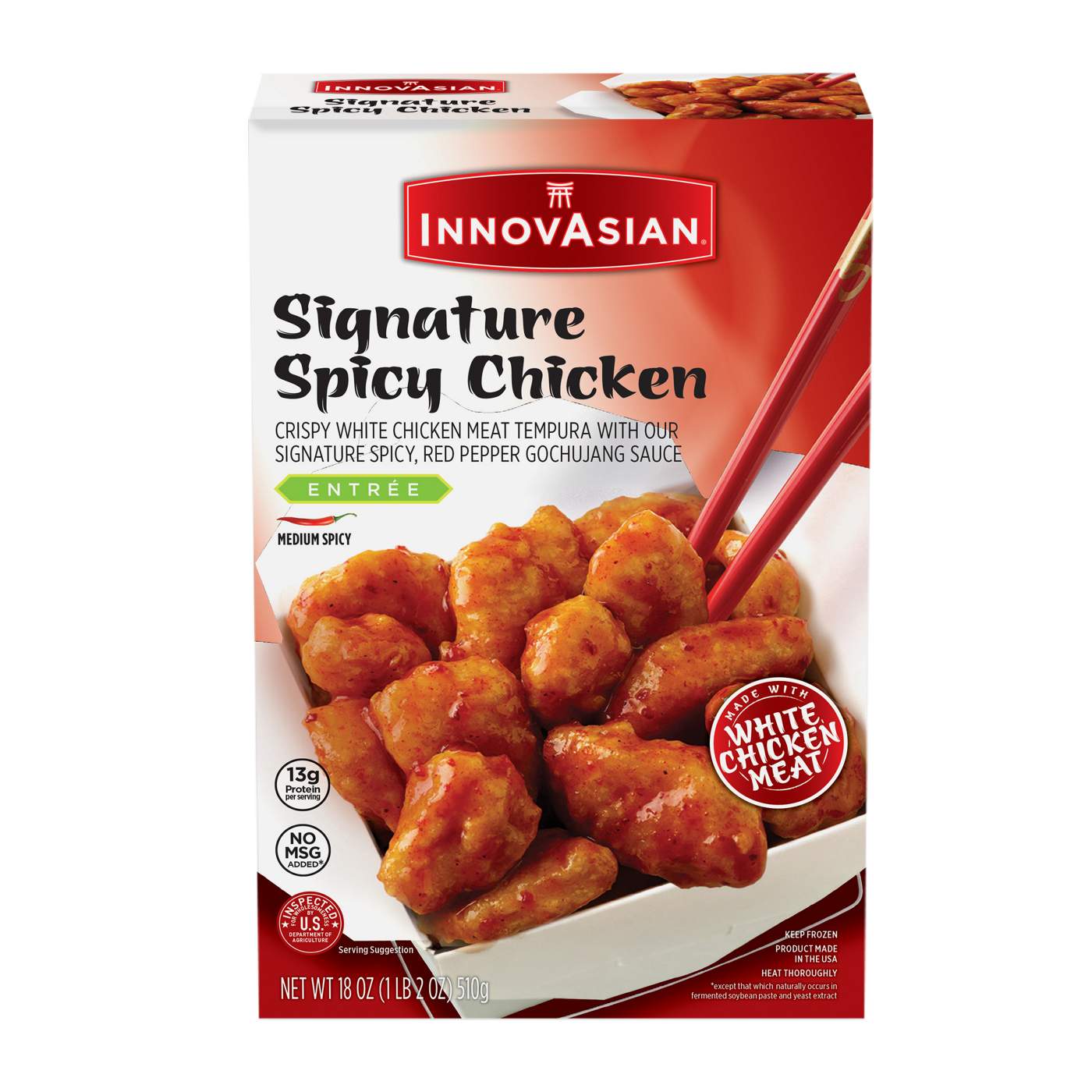 InnovAsian Frozen Signature Spicy Chicken; image 1 of 4