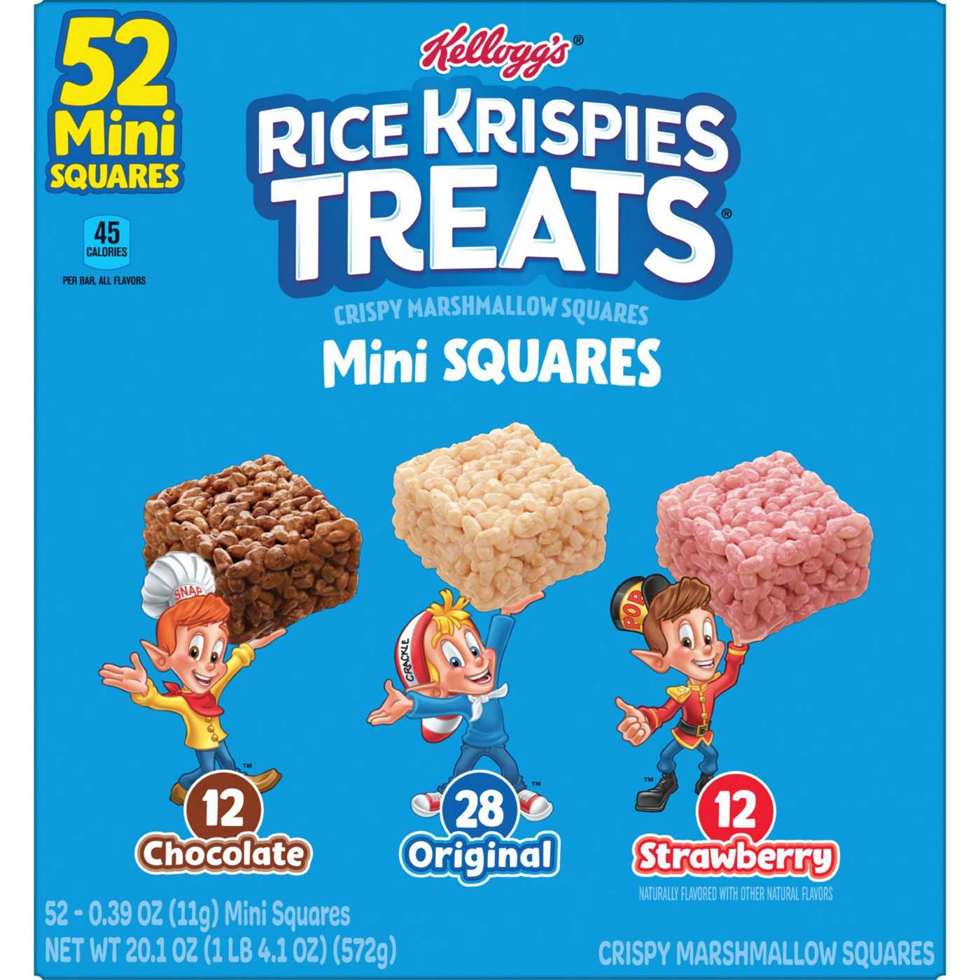 Rice Krispies Treats Variety Pack Mini Marshmallow Snack Bars, 20.1 oz; image 3 of 5