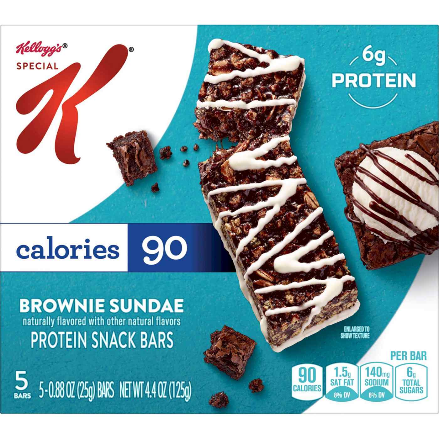 Kellogg's Special K Brownie Sundae Protein Snack Bars; image 4 of 5