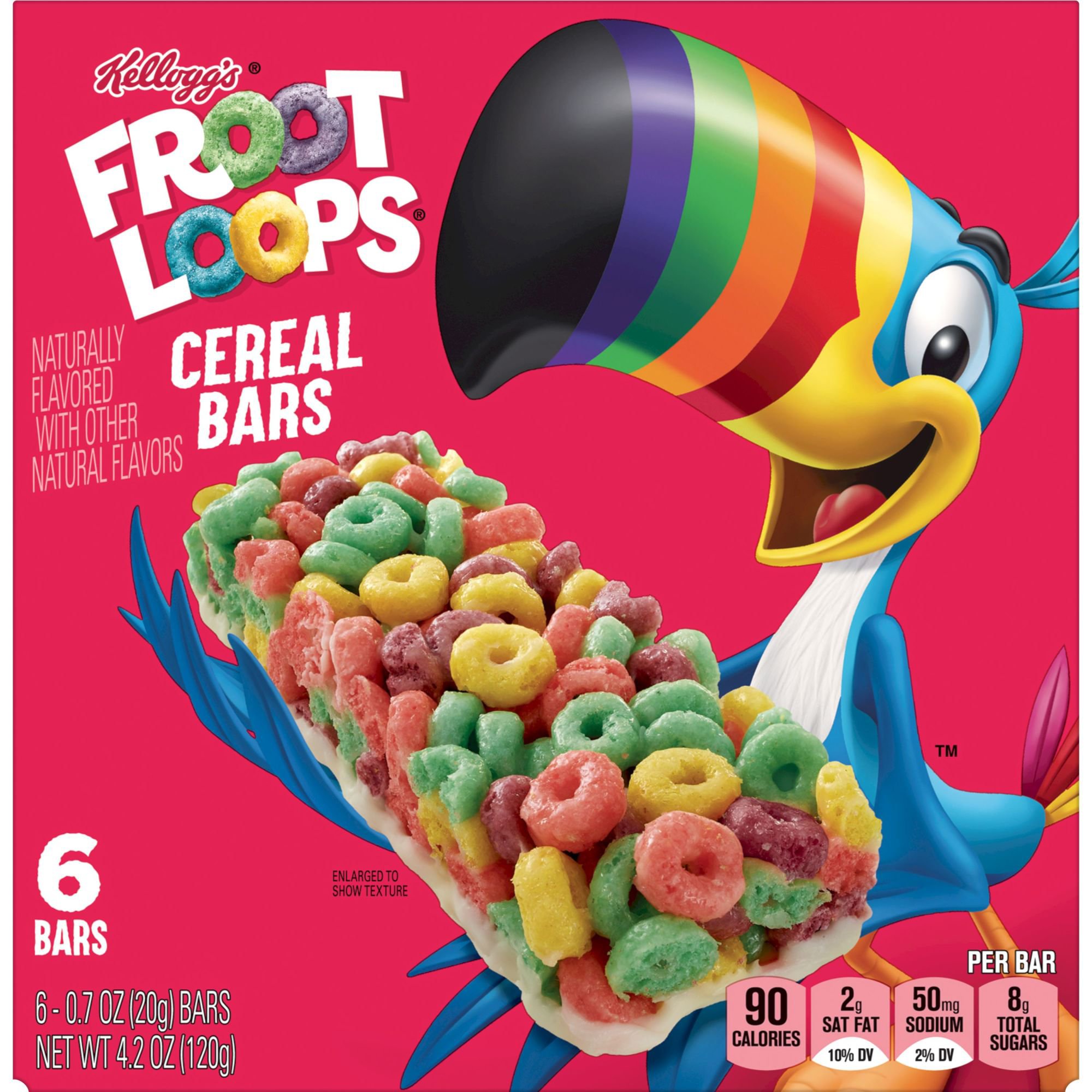 Kellogg's Froot Loops Jumbo Snax Original Cereal Snacks - Shop Cereal at  H-E-B