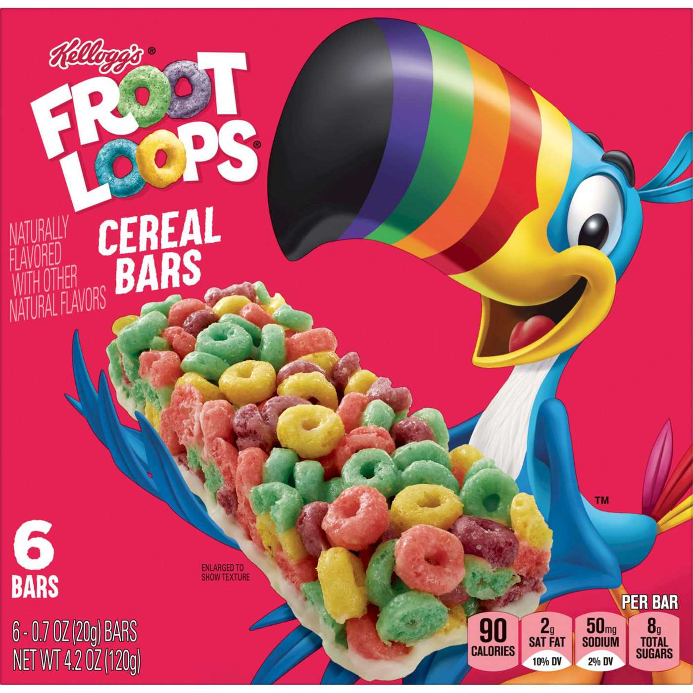 Kellogg's Froot Loops Original Cereal Bars; image 2 of 5