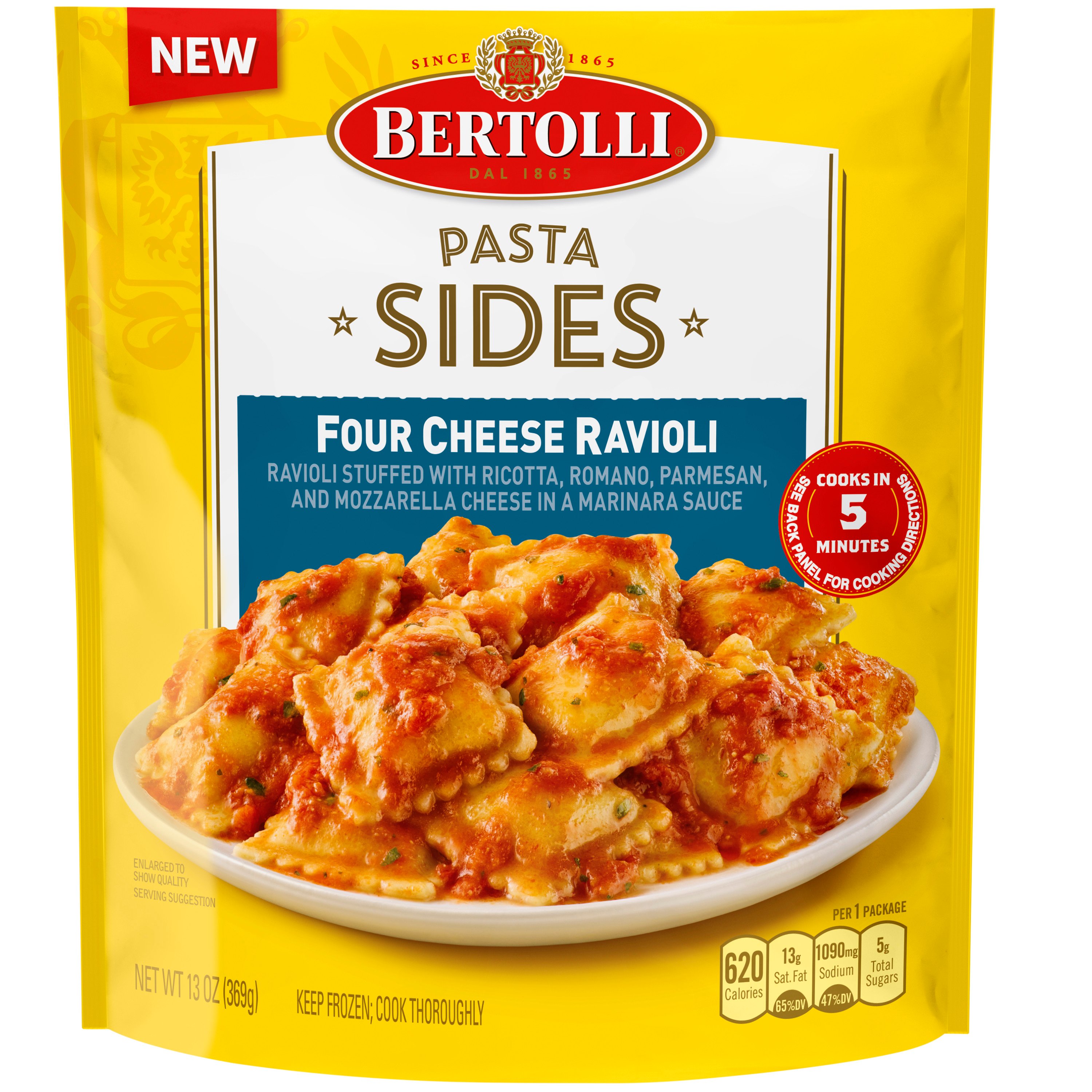 Bertolli Pasta Sides Four Cheese Ravioli Shop Entrees & sides at HEB