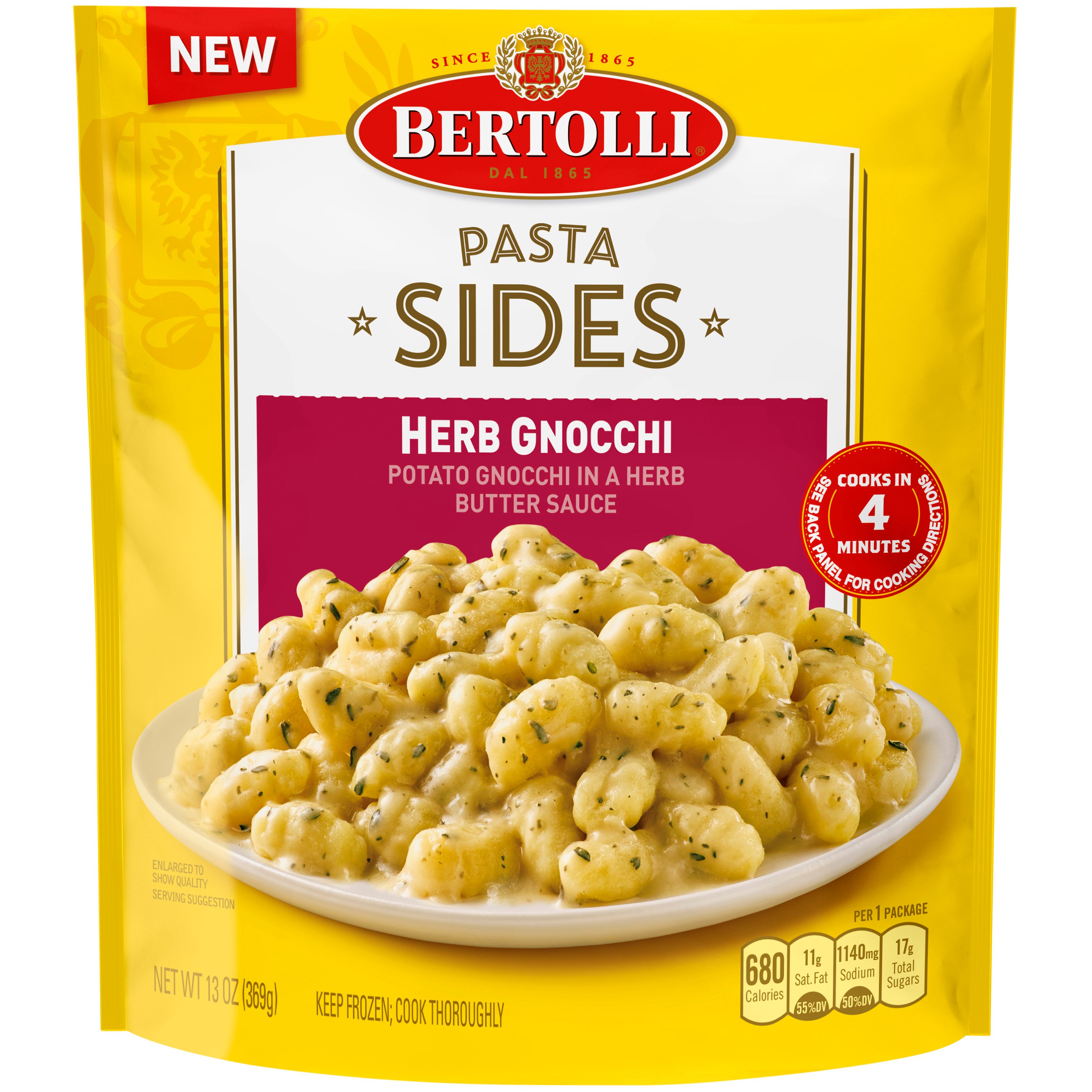 Bertolli Pasta Sides Herb Gnocchi - Shop Meals & Sides At H-E-B