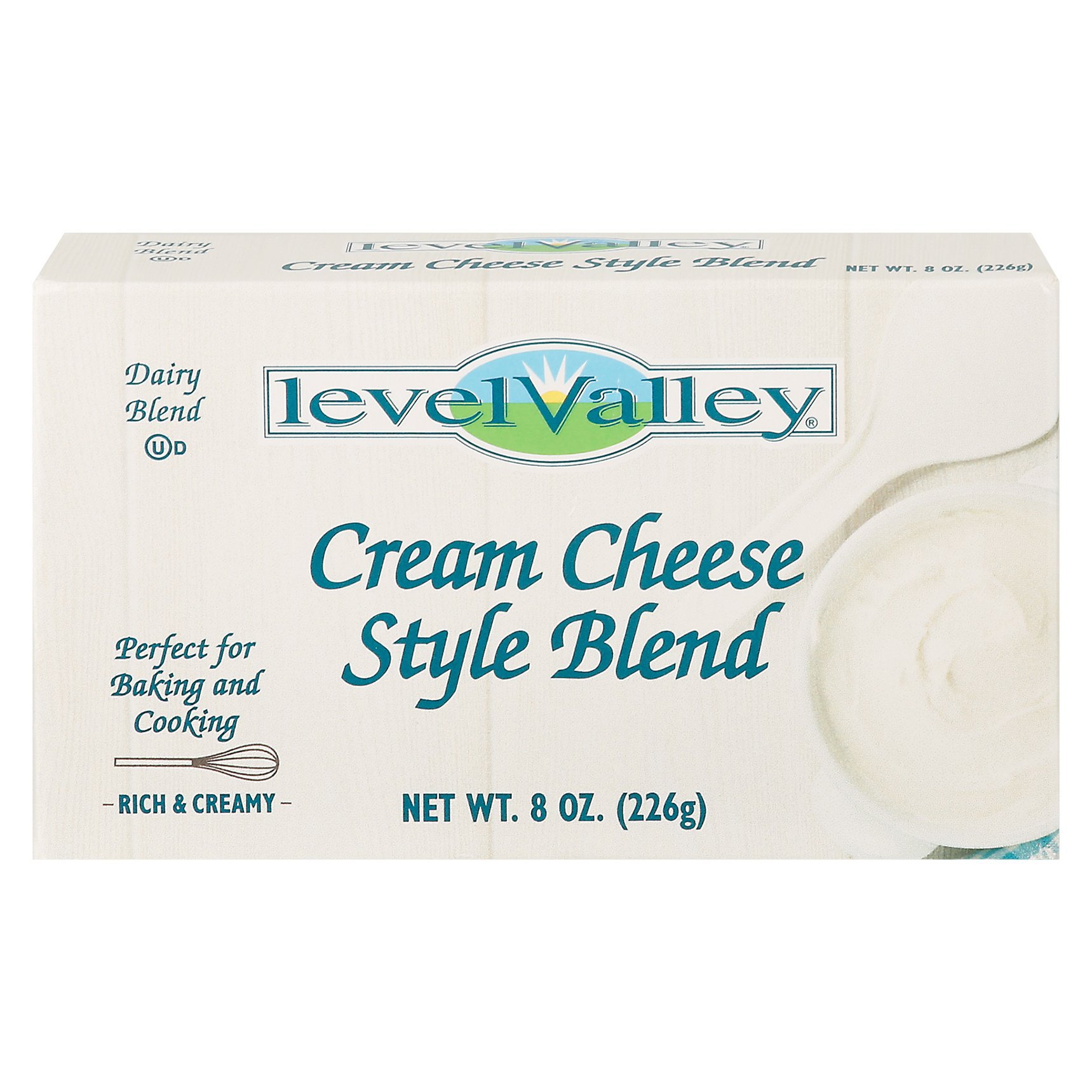 Level Valley Cream Cheese Style Blend, 8 oz