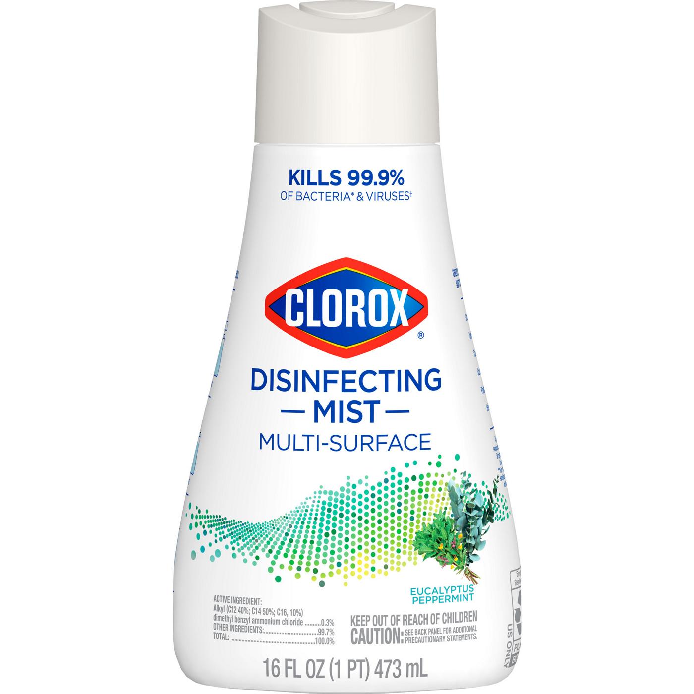 Clorox Eucalyptus Peppermint Multi-Surface Disinfecting Mist Refill; image 1 of 19