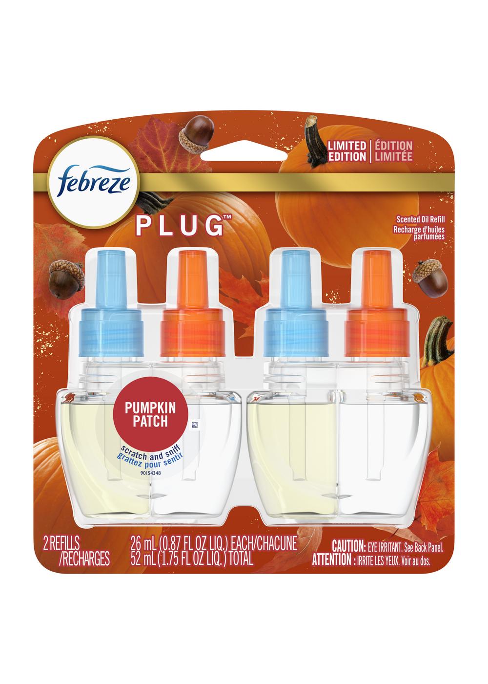 Febreze Odor-Fighting Fade Defy PLUG Air Freshener Oil Refill - Pumpkin Roll; image 1 of 9