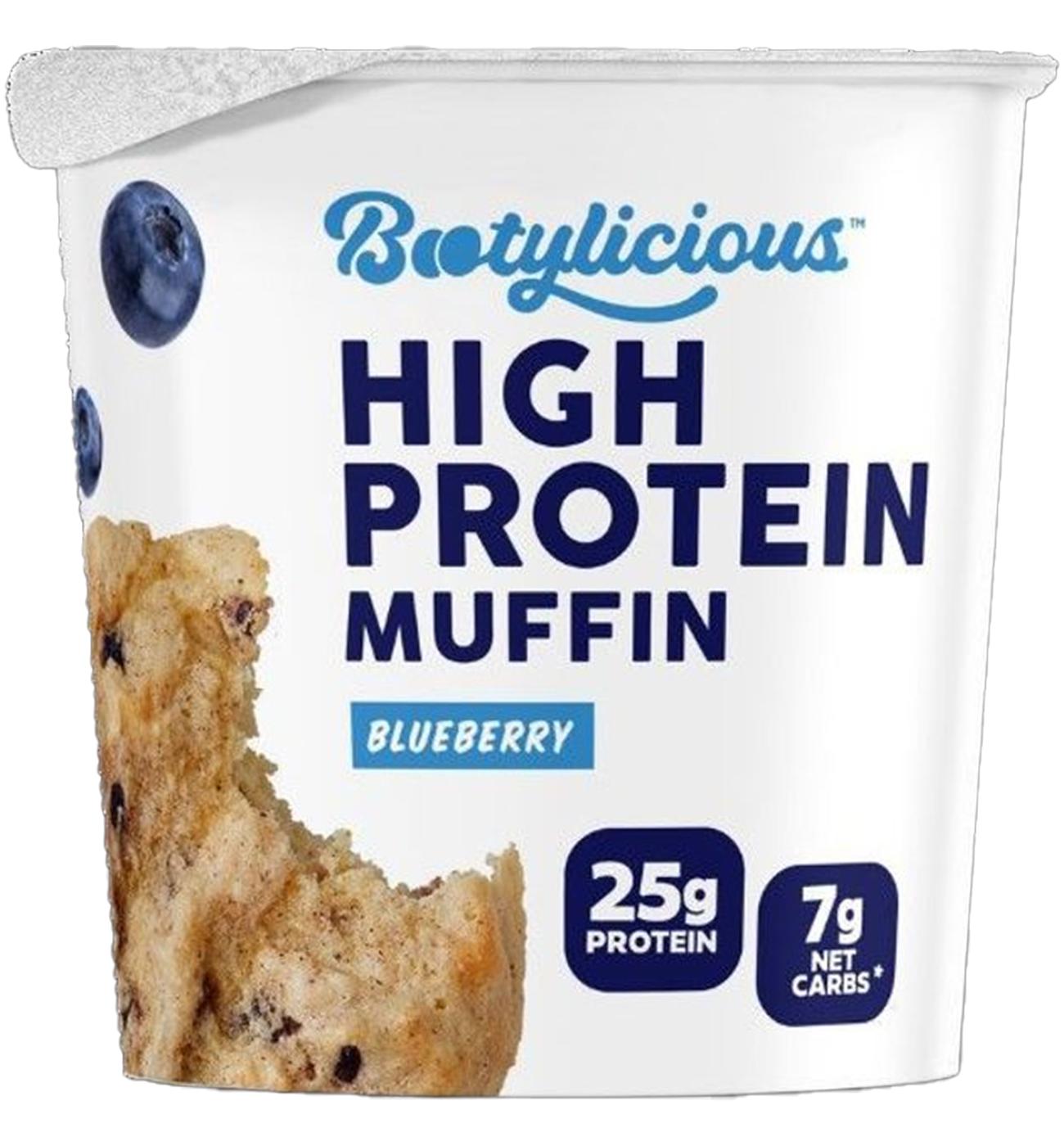 Bootylicious 25g Protein Muffin Cup - Blueberry; image 1 of 2