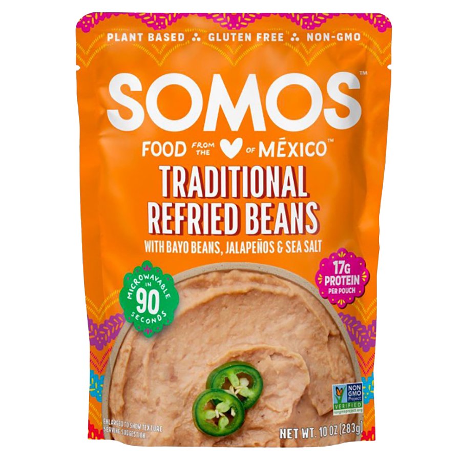 SOMOS Spicy Refried Beans Shop Canned & Dried Food at HEB