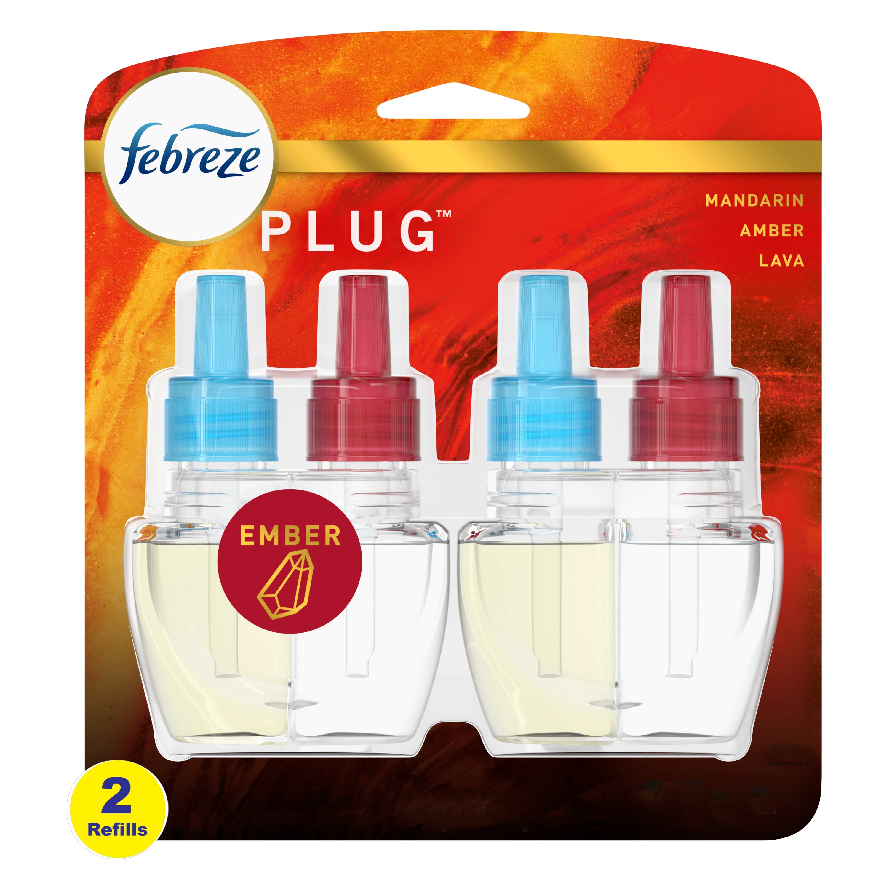 Febreze Plug Air Freshener Oil Refills Variety Pack 3 ct