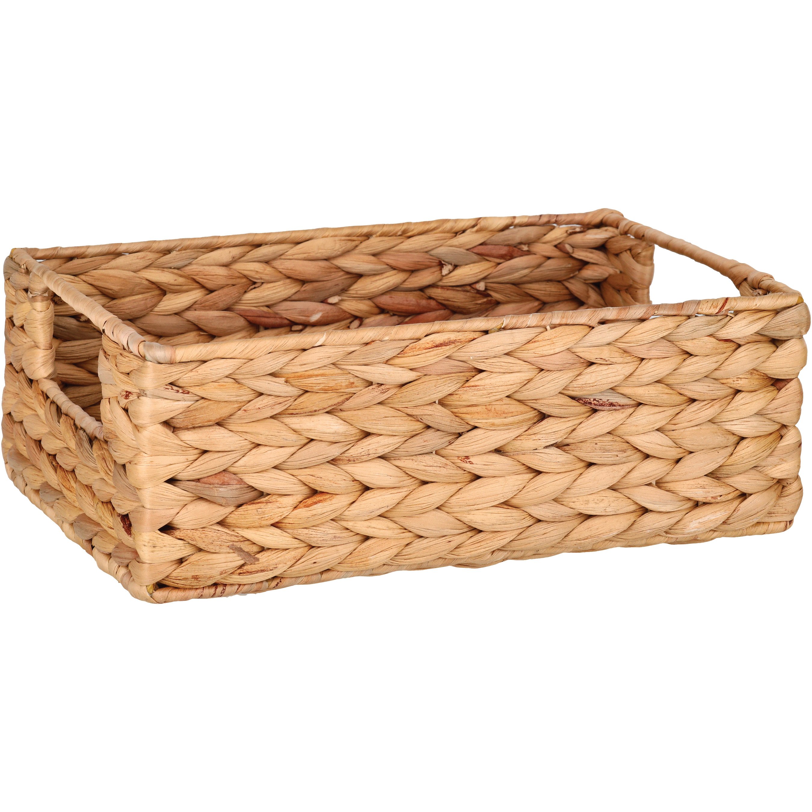 Destination Holiday Rope Rectangle Storage Basket - Shop Storage bins ...